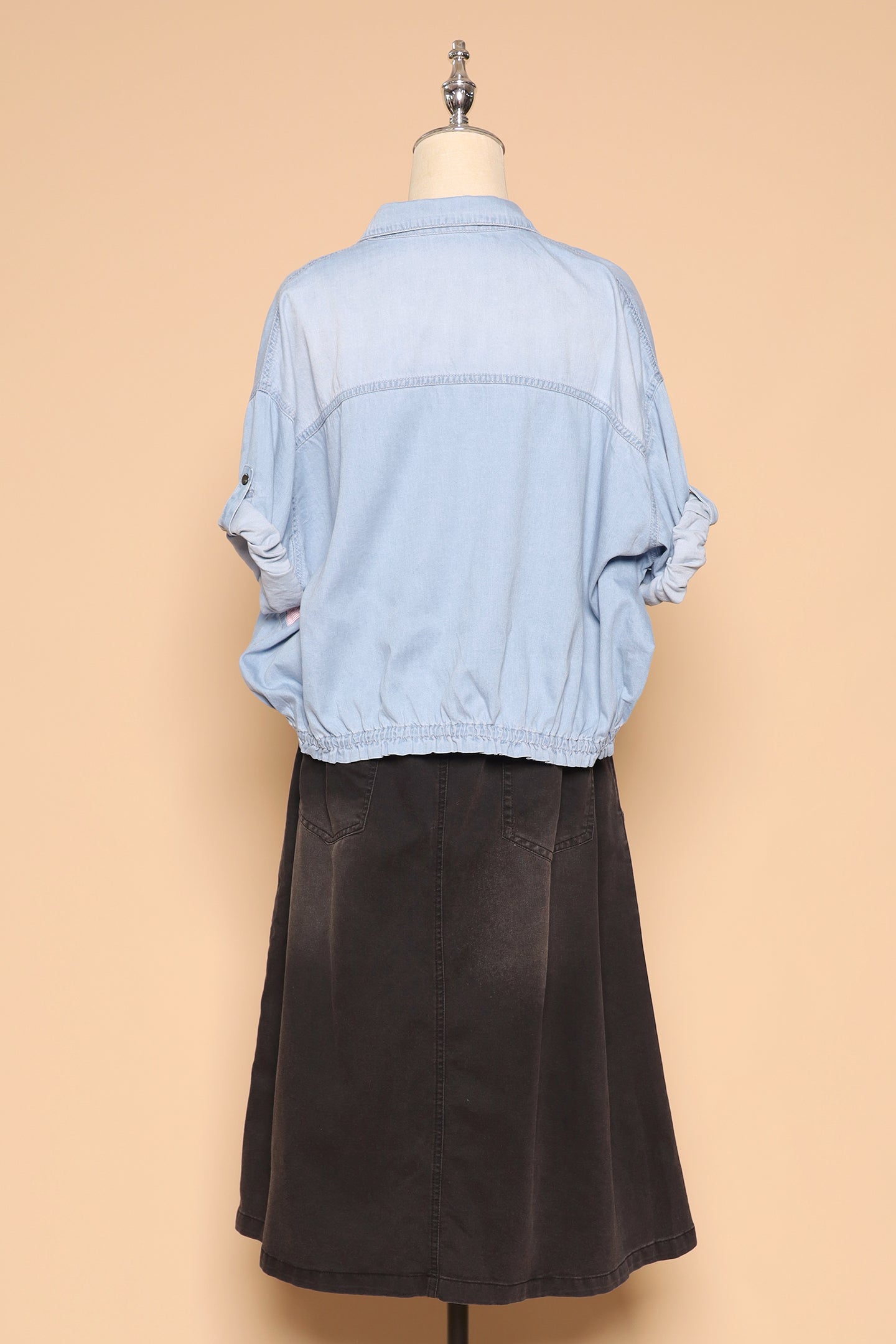 PO - Eva Skirt in Black Denim
