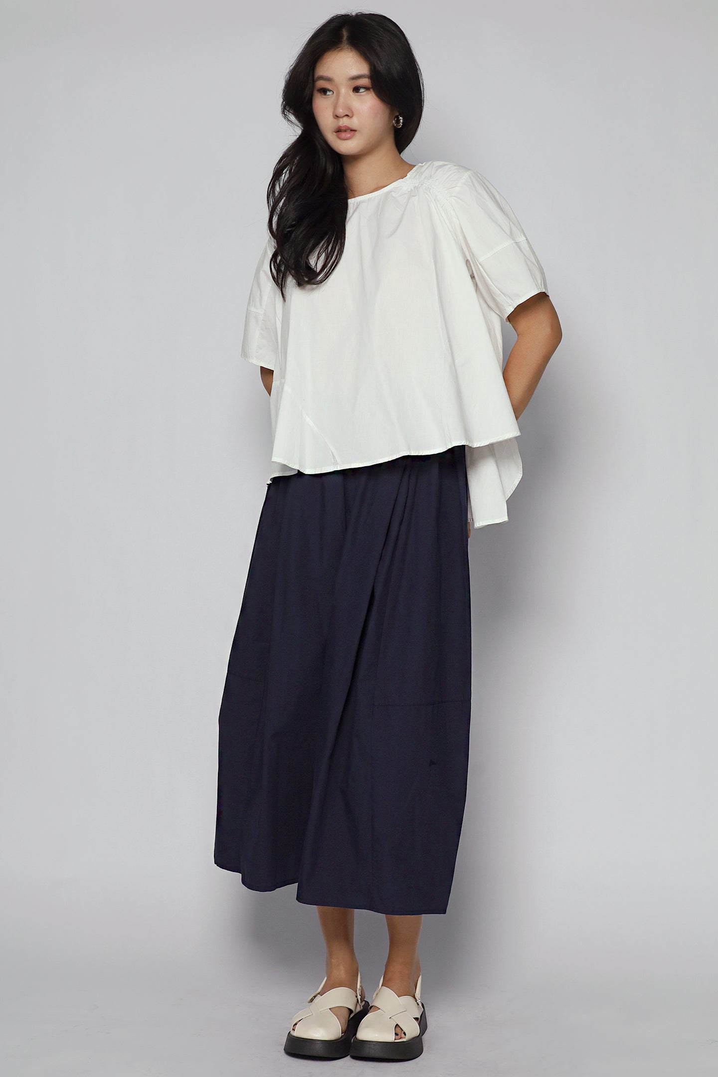 Fara Top in White