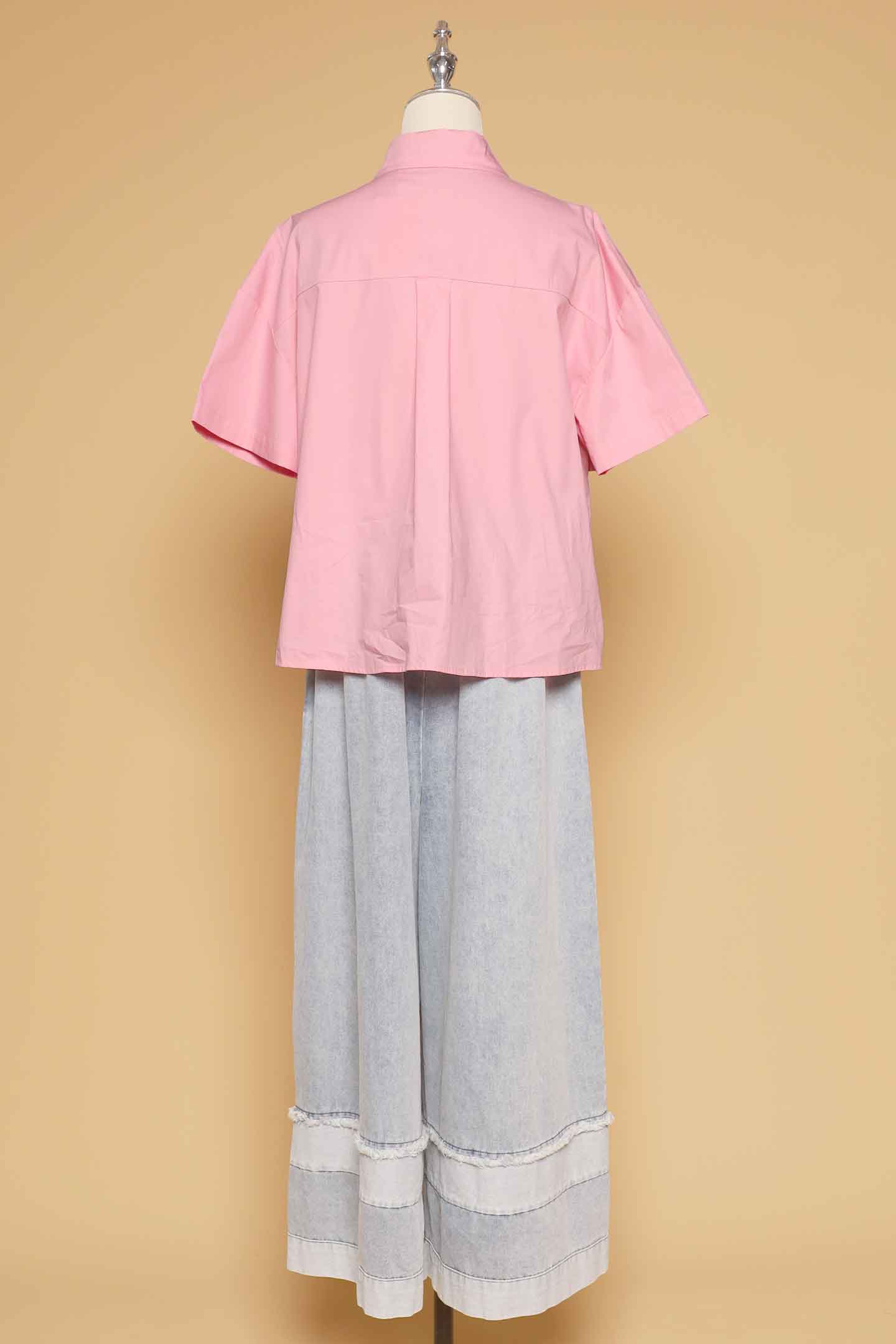 PO - Fayla Floral Shirt in Pink