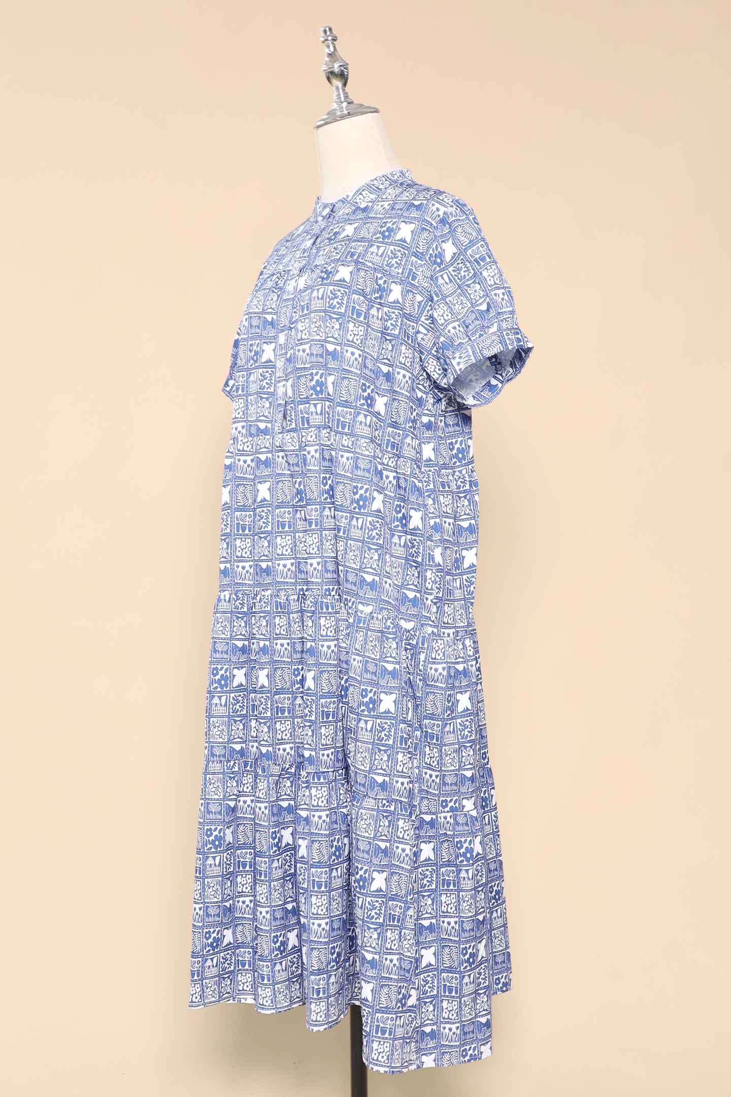 PO - Fifi Dress in Blue Mirage