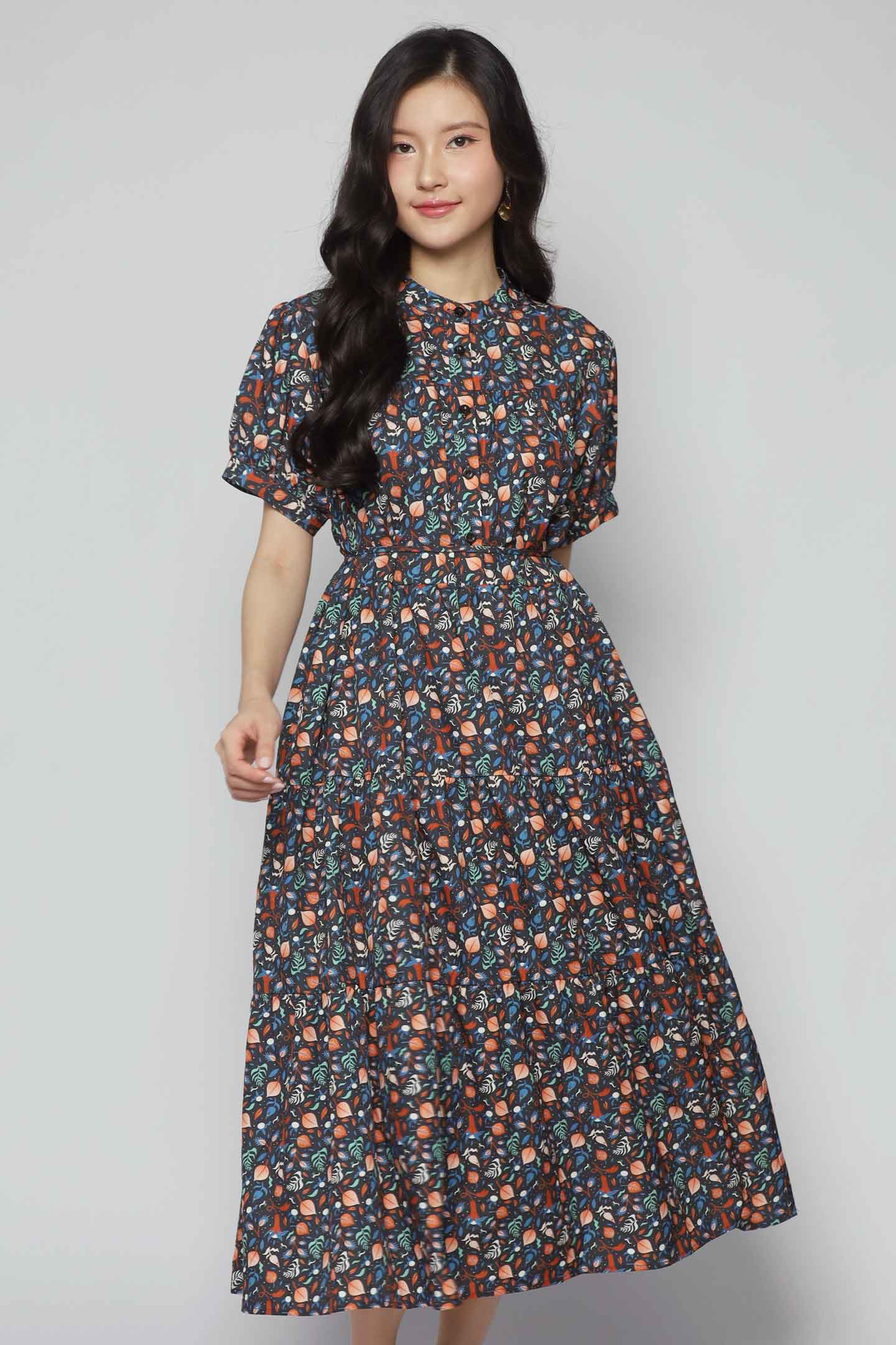 Fifi Dress in Petal Rush