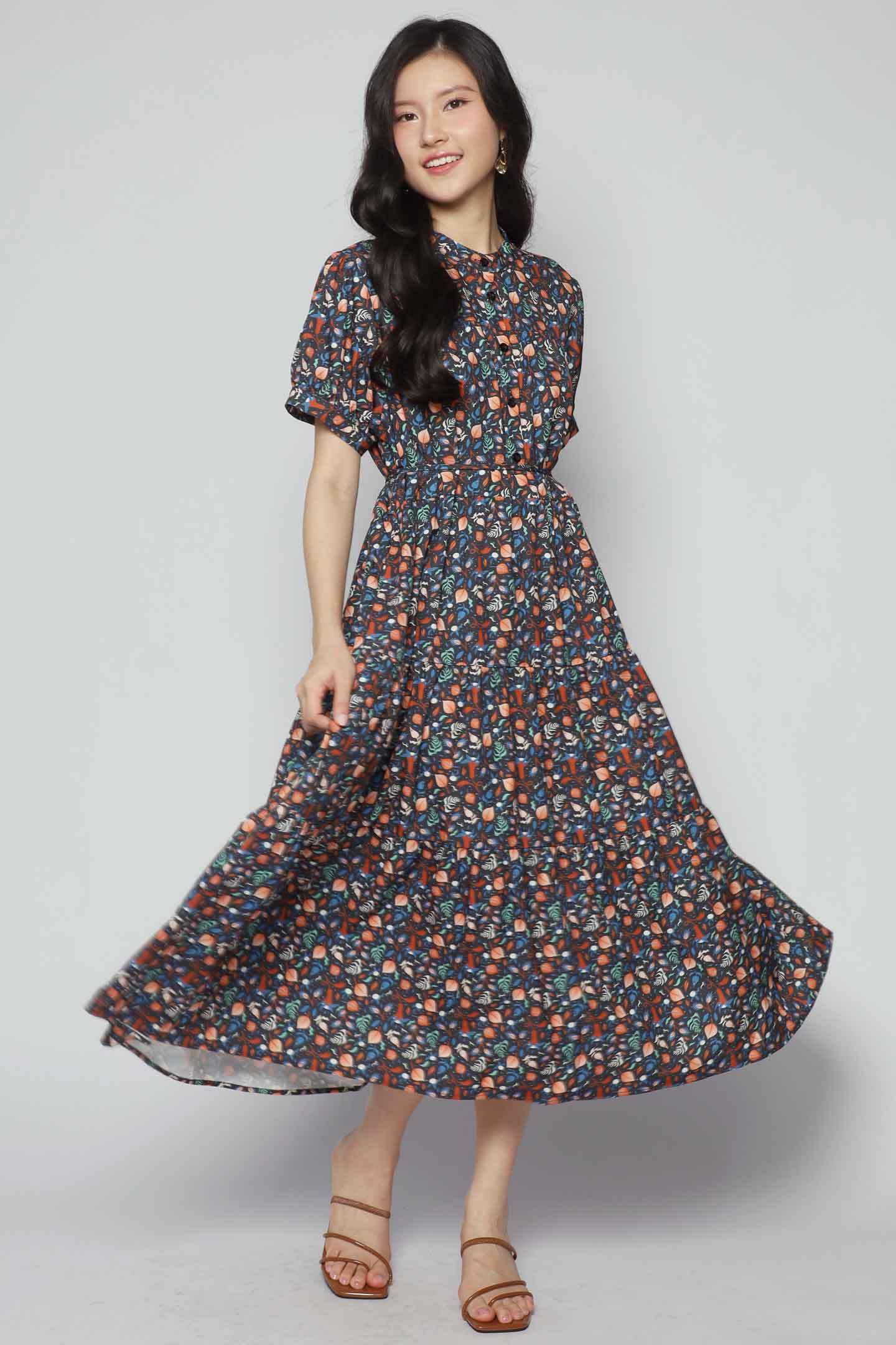 Fifi Dress in Petal Rush