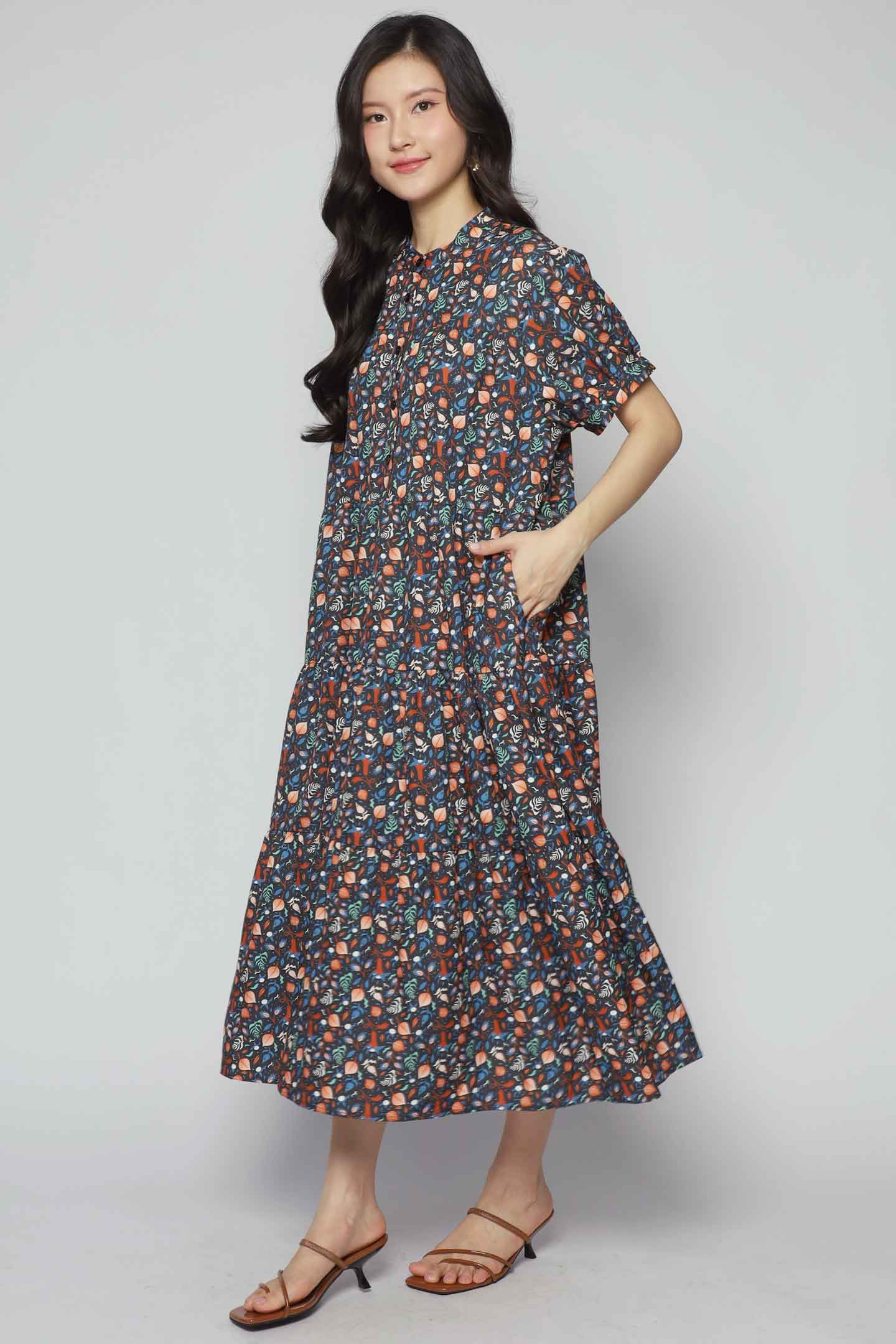 Fifi Dress in Petal Rush