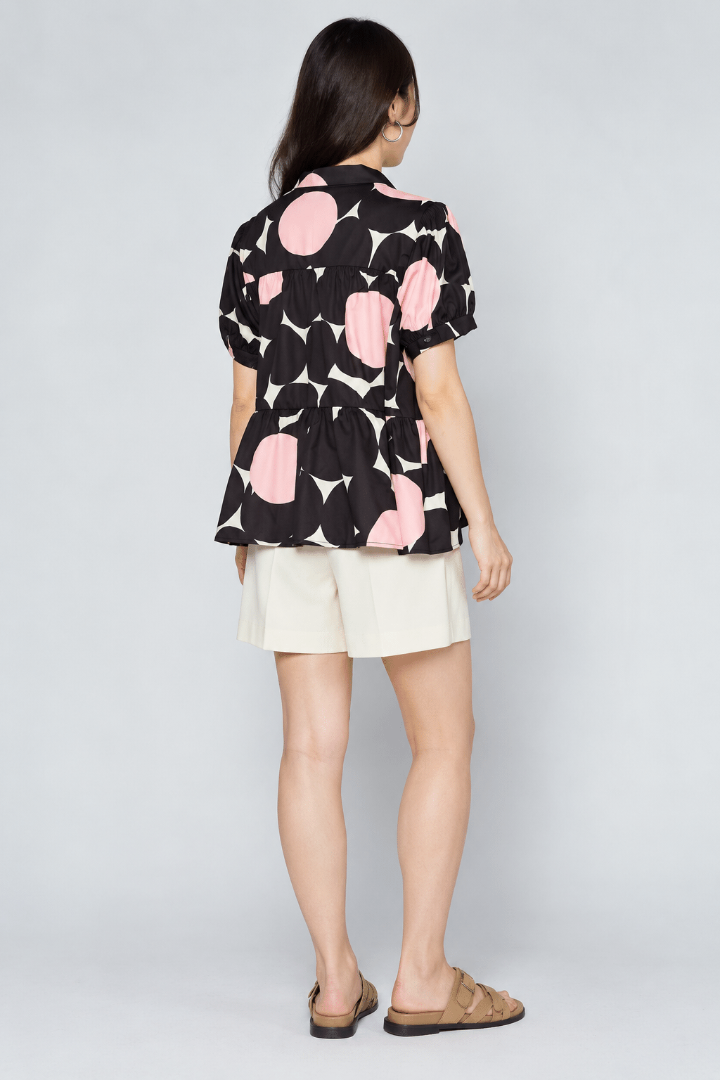 Fifina Top in Pink Clementine