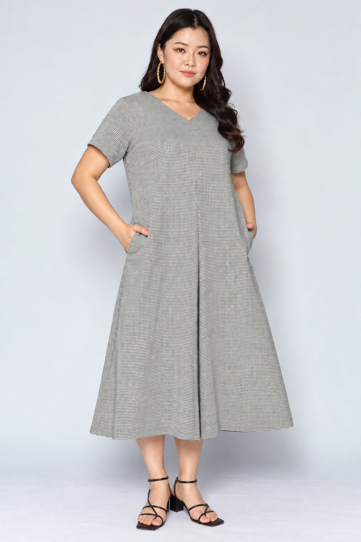 Shirokuro Jumpsuit in Classic Gingham