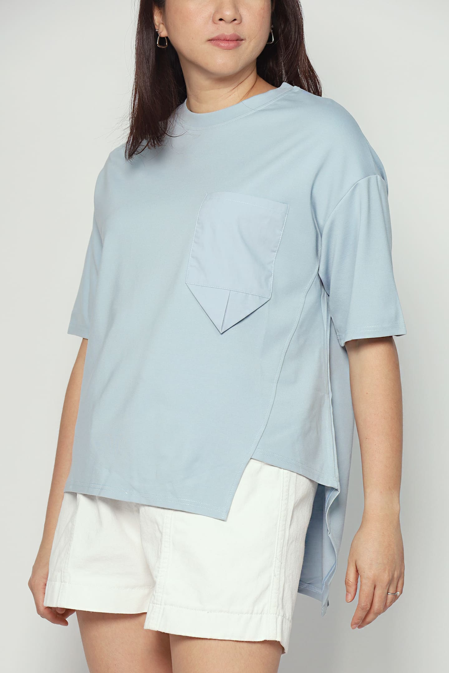 Easy By TE - First Thing Top in Baby Blue
