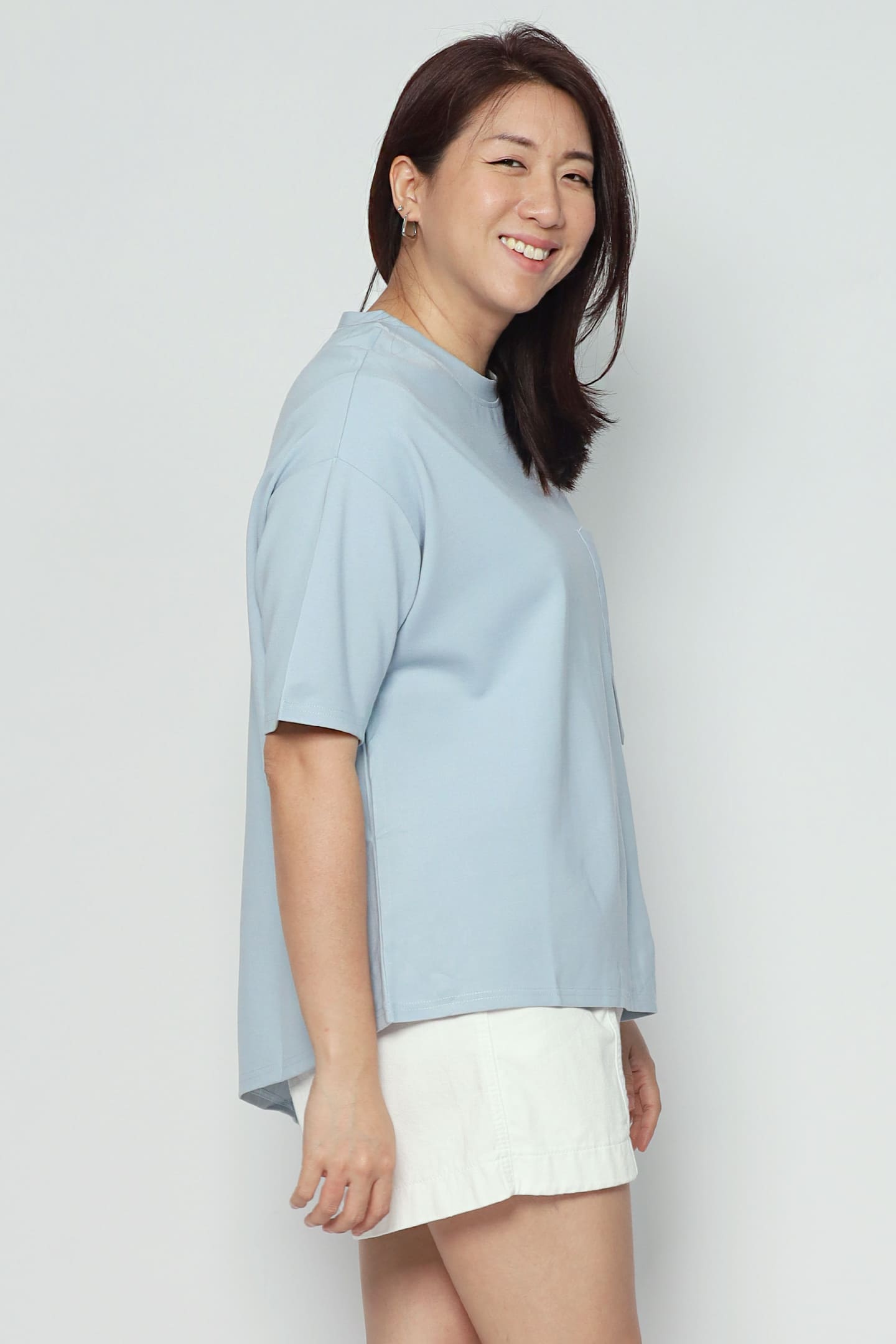 Easy By TE - First Thing Top in Baby Blue