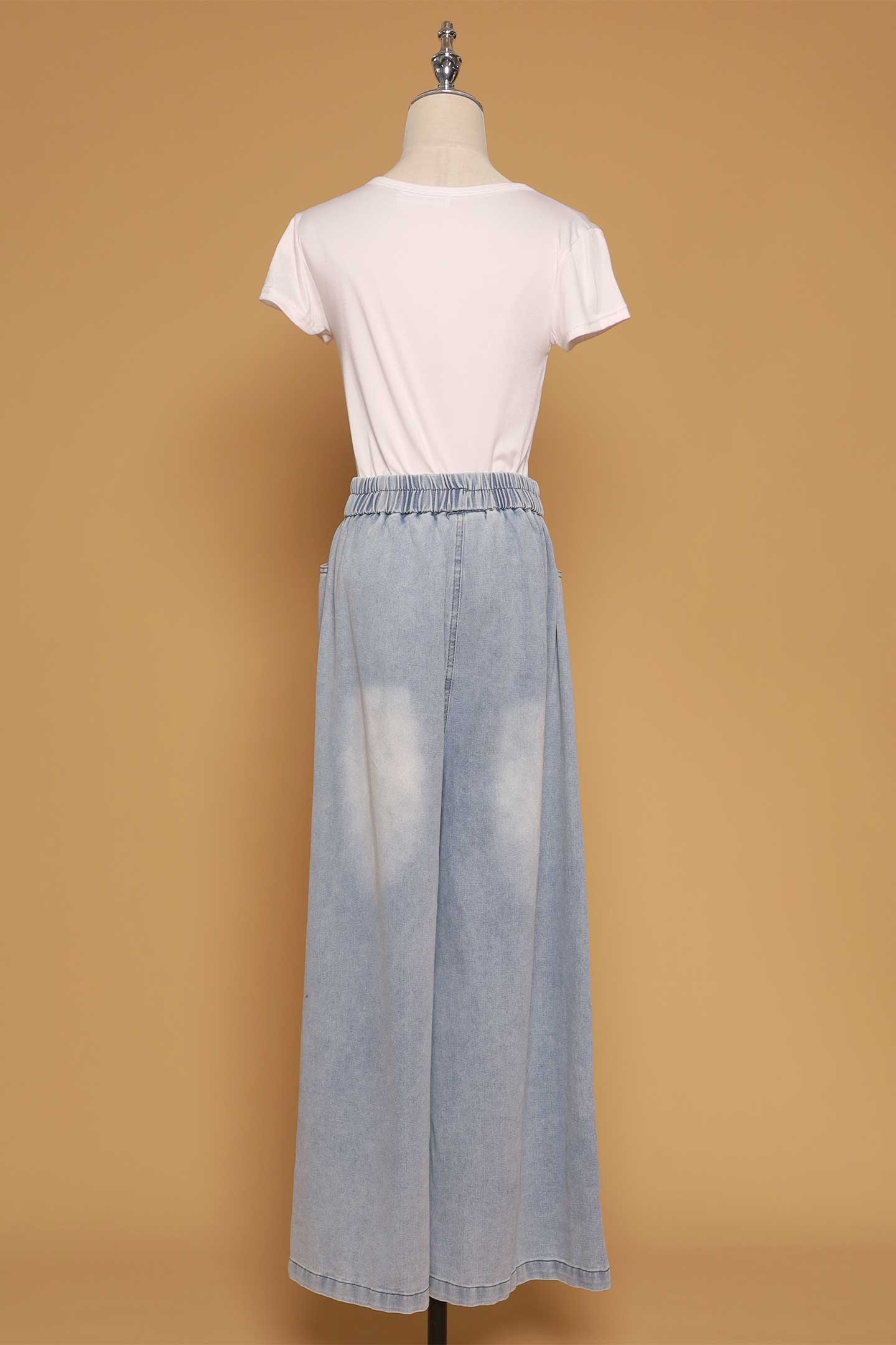 PO - Flower Party Denim Pants