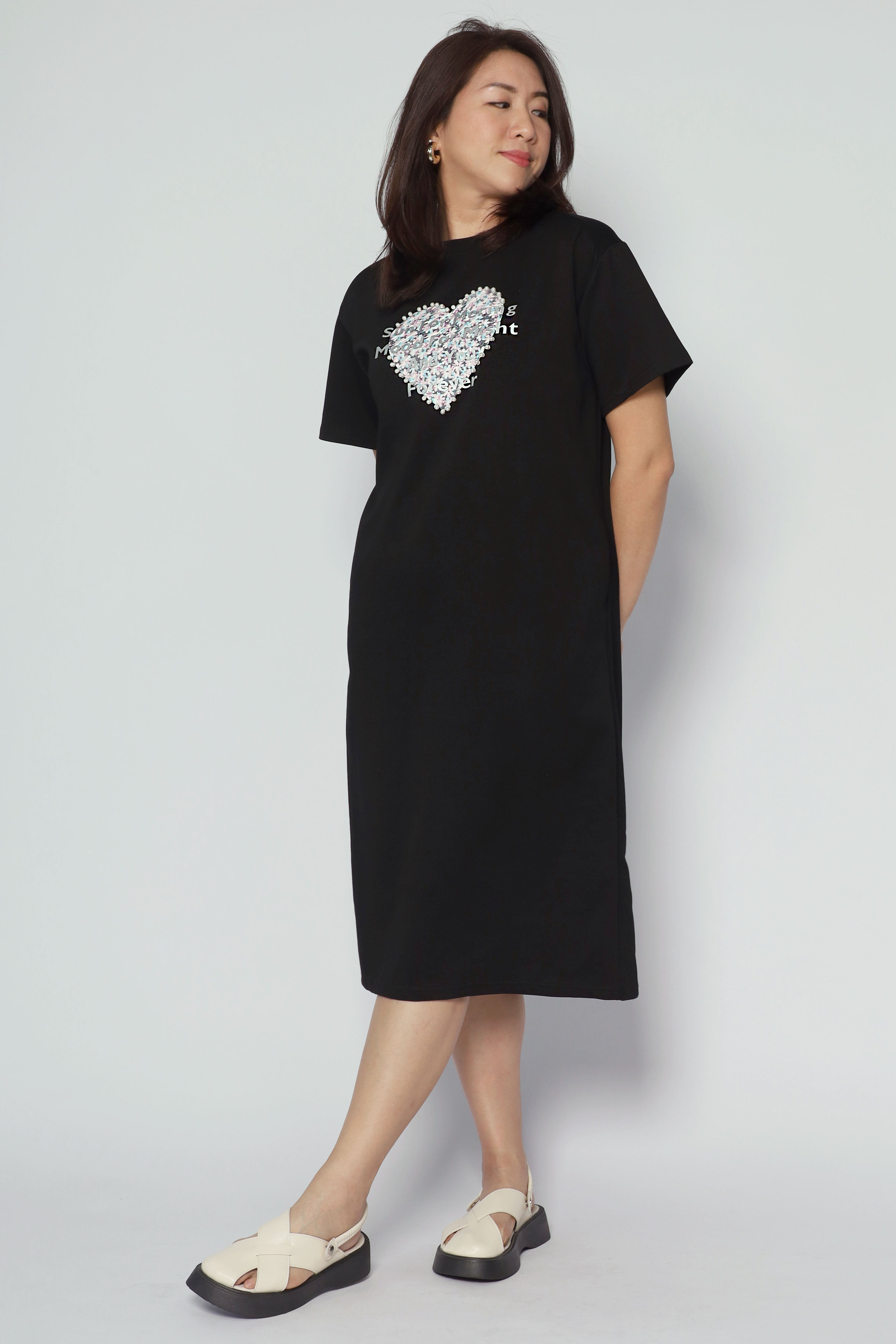 Forever Heart Pearl Dress