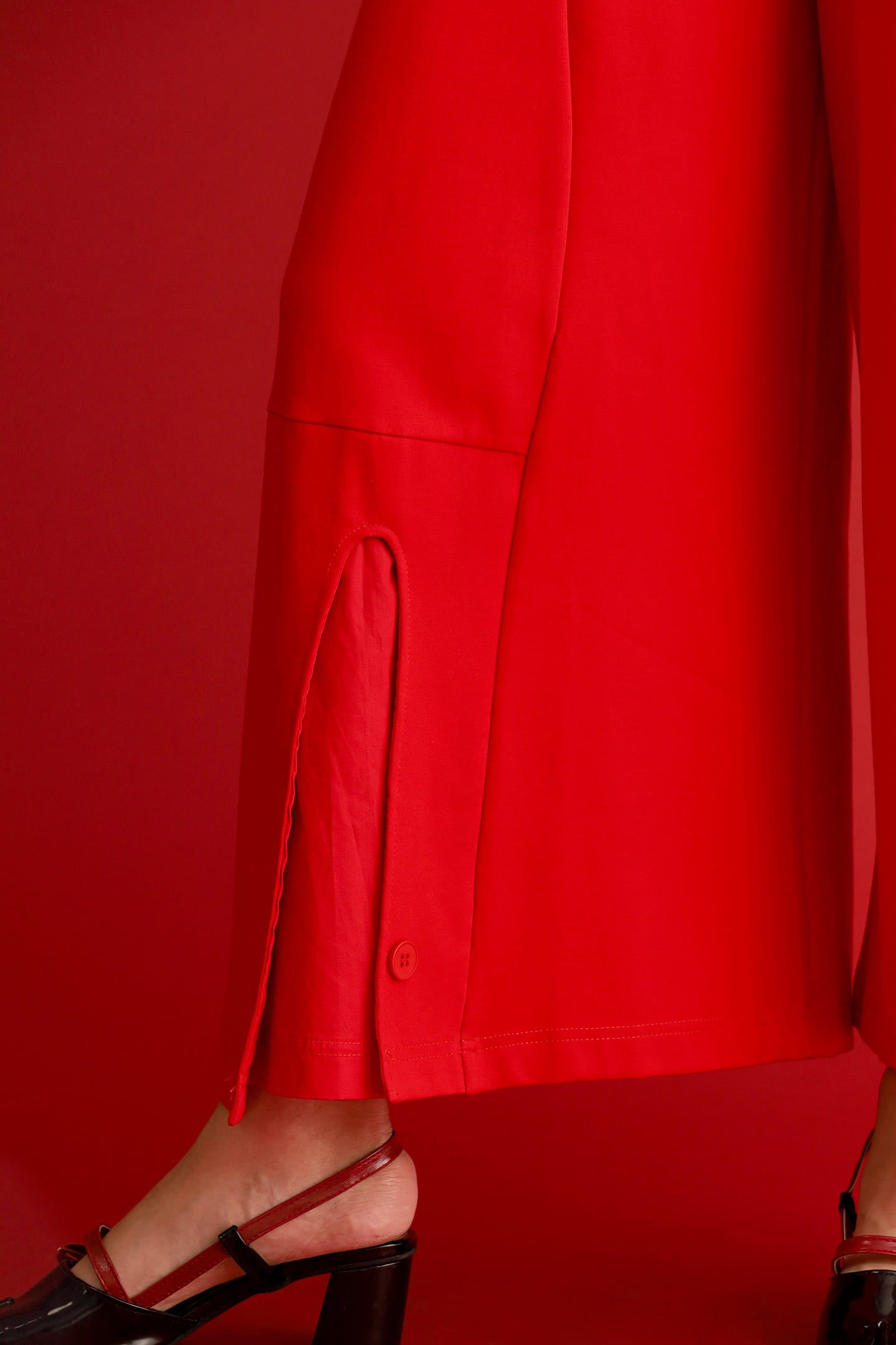 CHOSEN - Fortune Rise Pants in Red