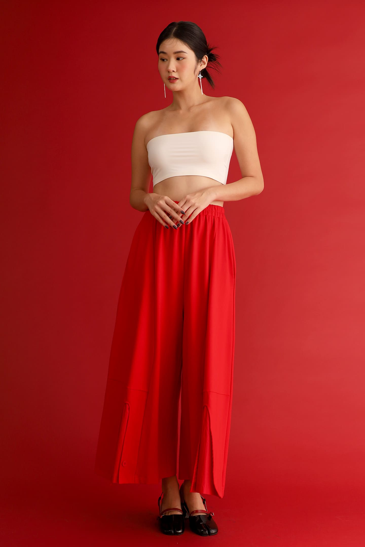 CHOSEN - Fortune Rise Pants in Red