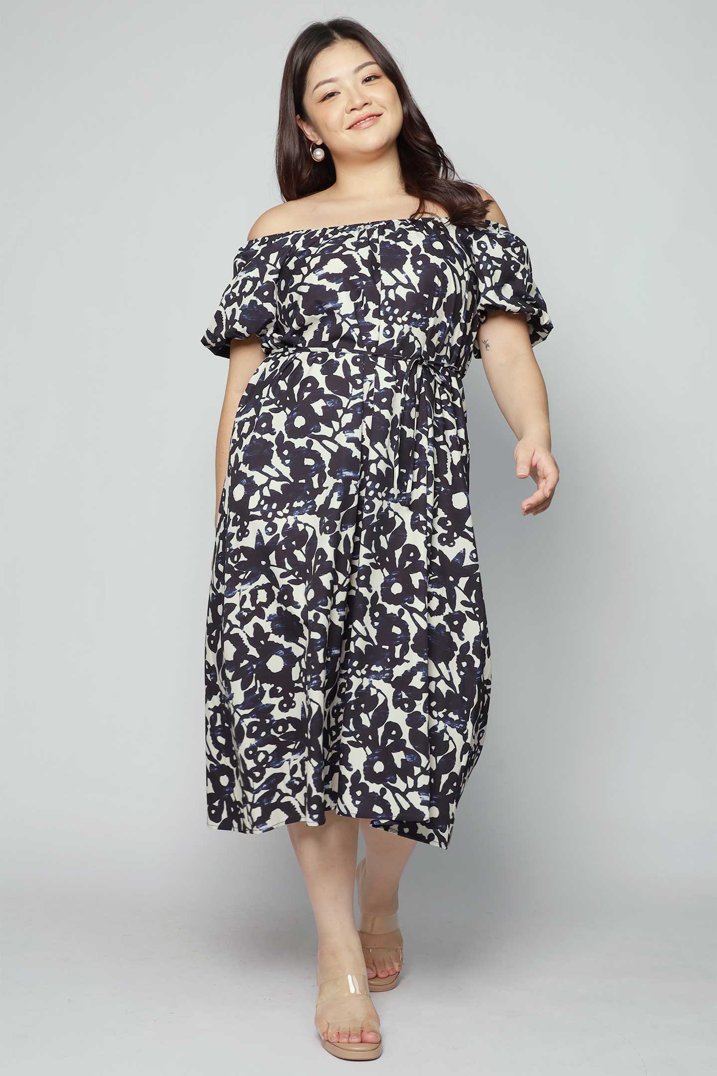 Frankie Dress in Blue Yard