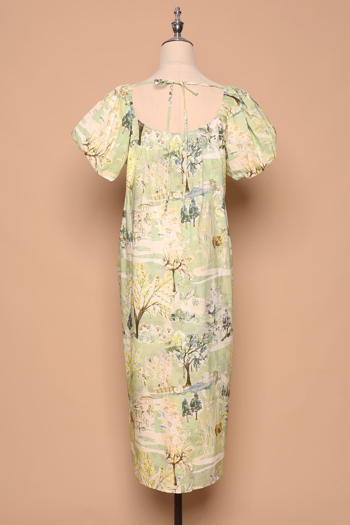 PO - Frankie Dress in Green Scenery