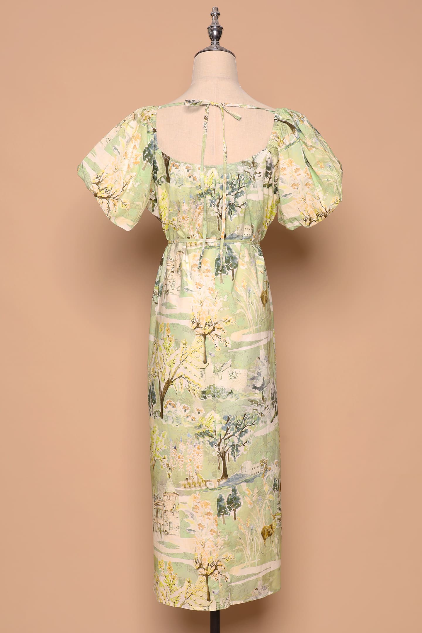 PO - Frankie Dress in Green Scenery