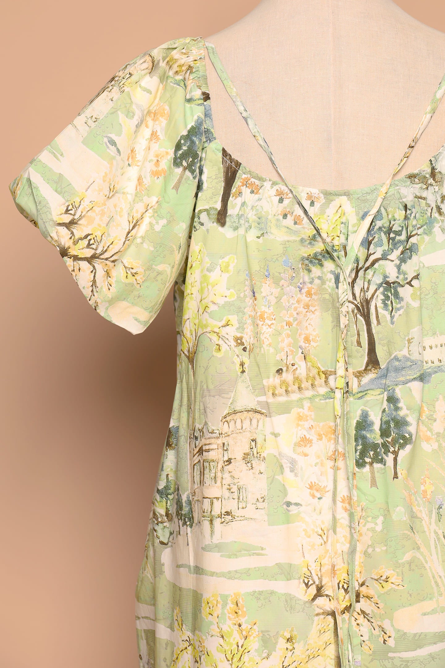 PO - Frankie Dress in Green Scenery