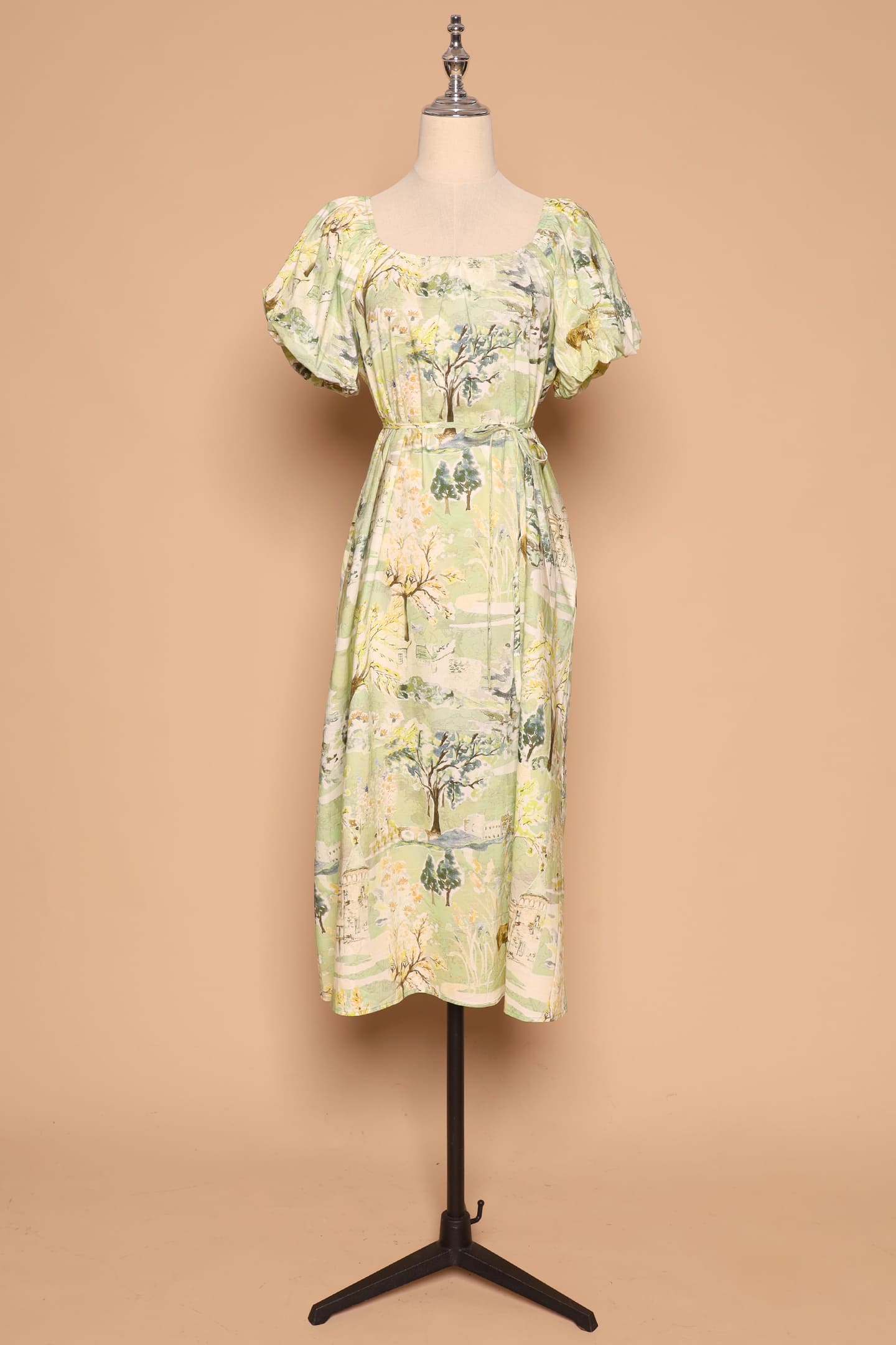 PO - Frankie Dress in Green Scenery