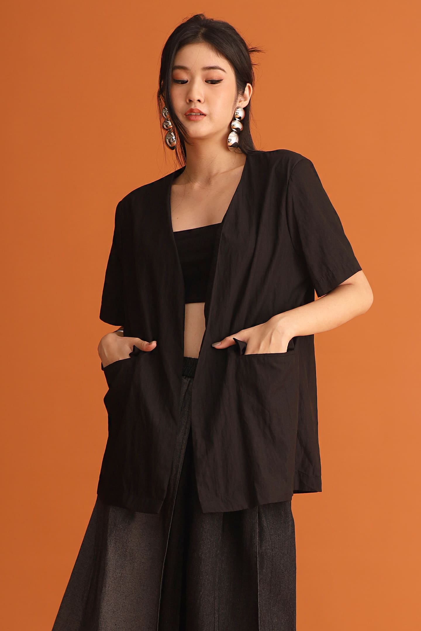 CHOSEN - Frontrow Blazer in Black