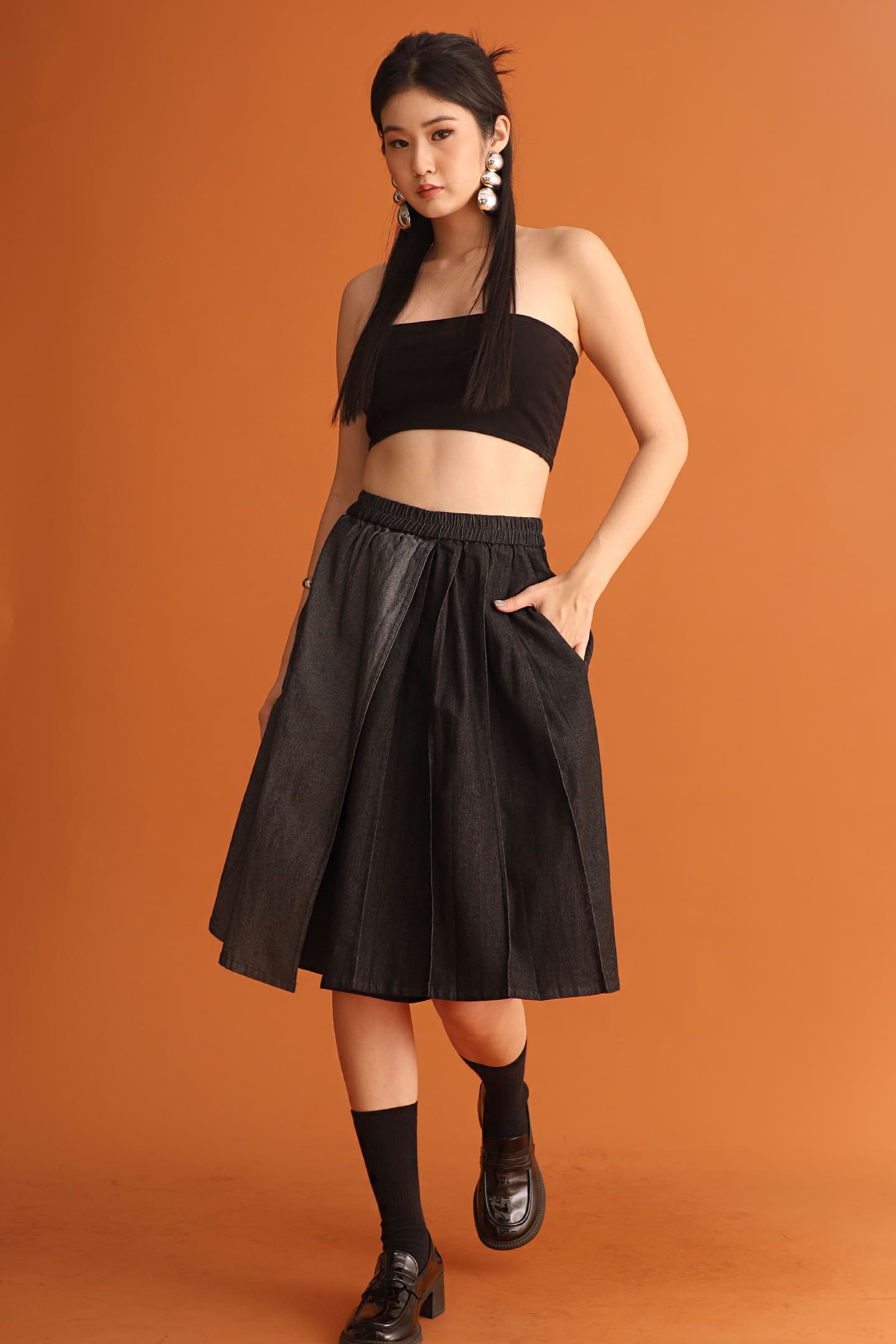 CHOSEN - Game On Denim Skorts