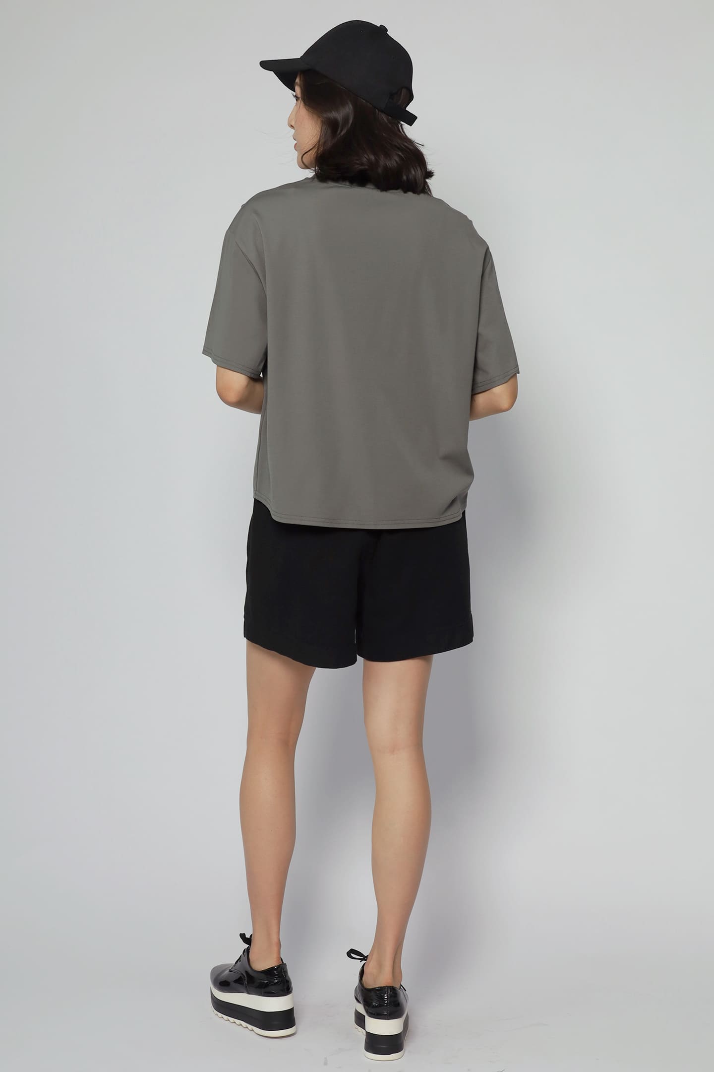 Backorders Easy By TE - Gashi Top in Grey