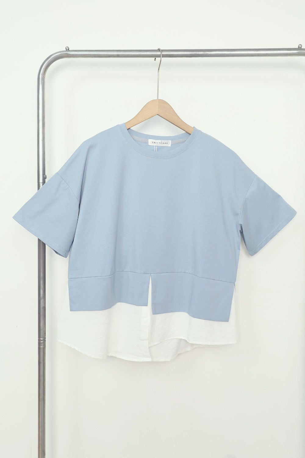 Backorders Easy by TE - Gena Top in Blue