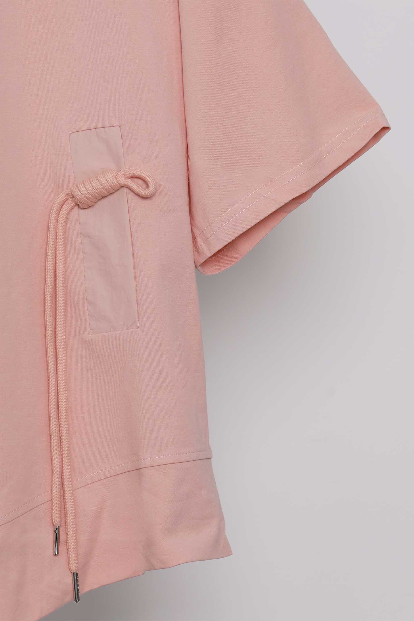 Easy By TE - Germaine Rope Tie Top in Pink