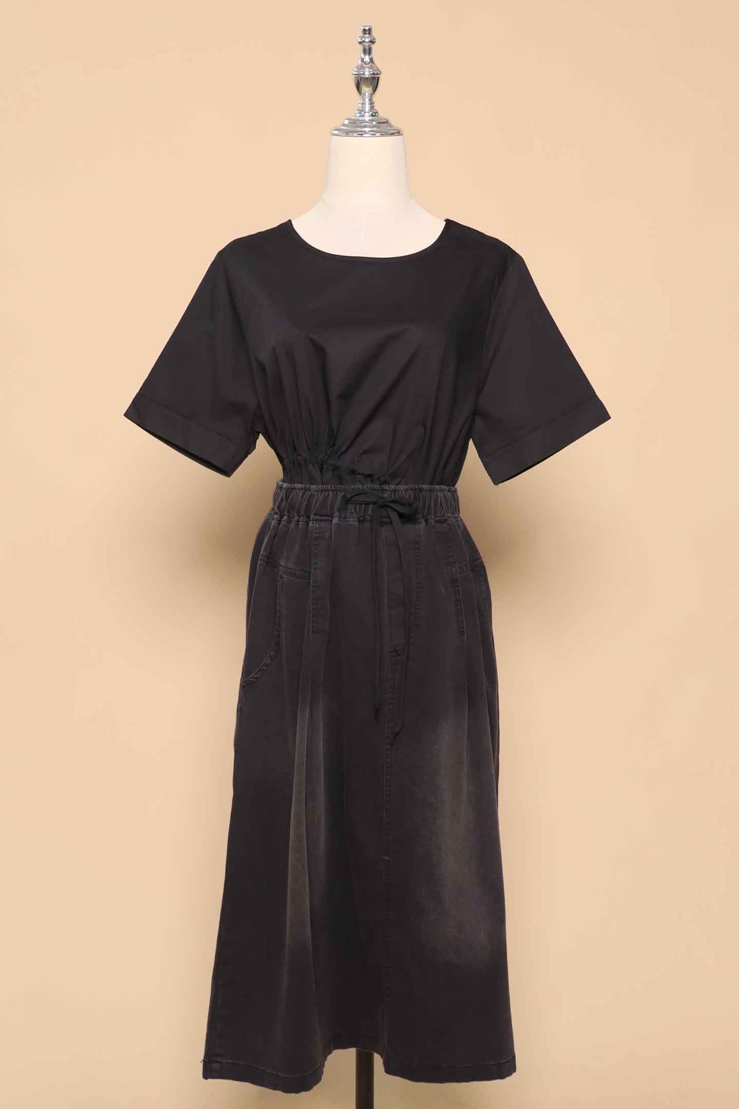 PO - Gia Asymmetrical Top in Black