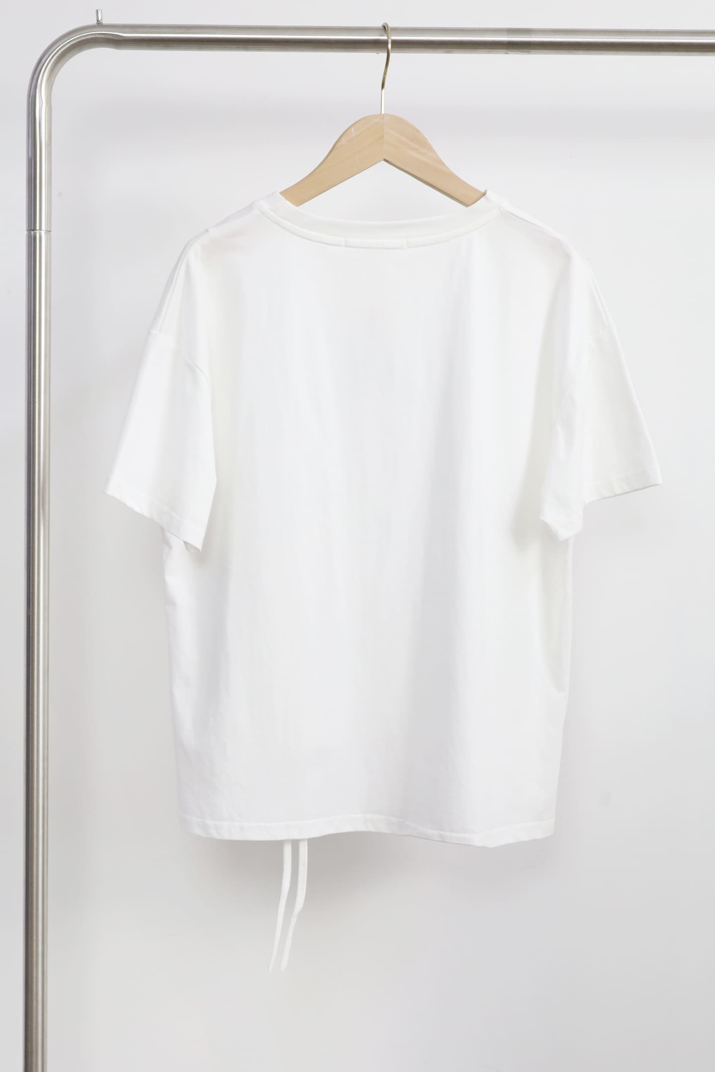 Easy By TE - Ginara Drawstring Top in White
