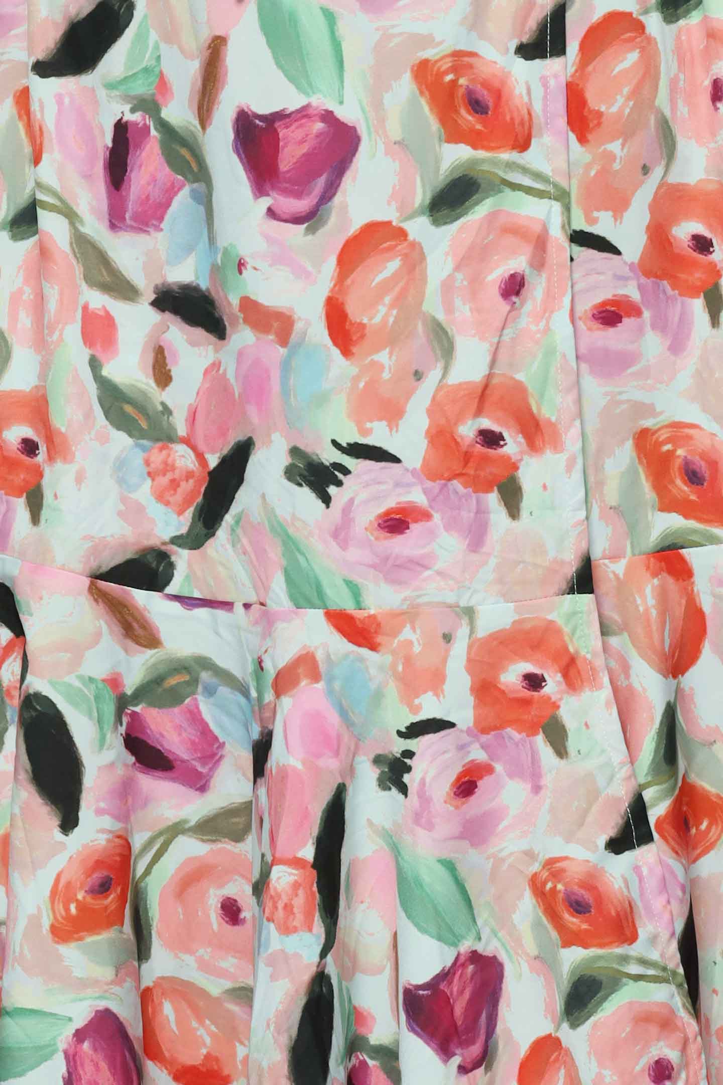 Ginnie Wrap Dress in Magnolia Charm