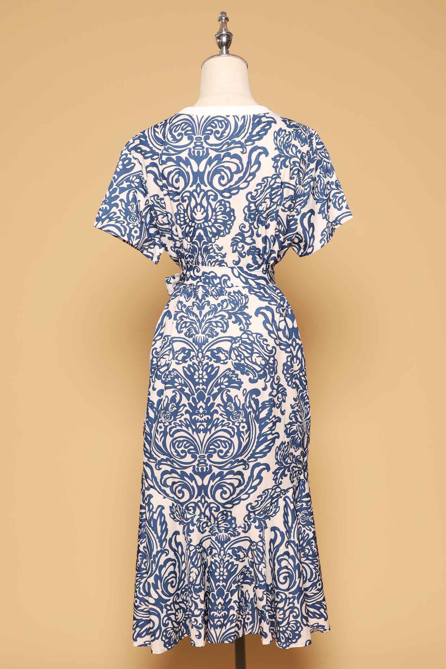 PO - Gisele Dress in Ocean Bloom