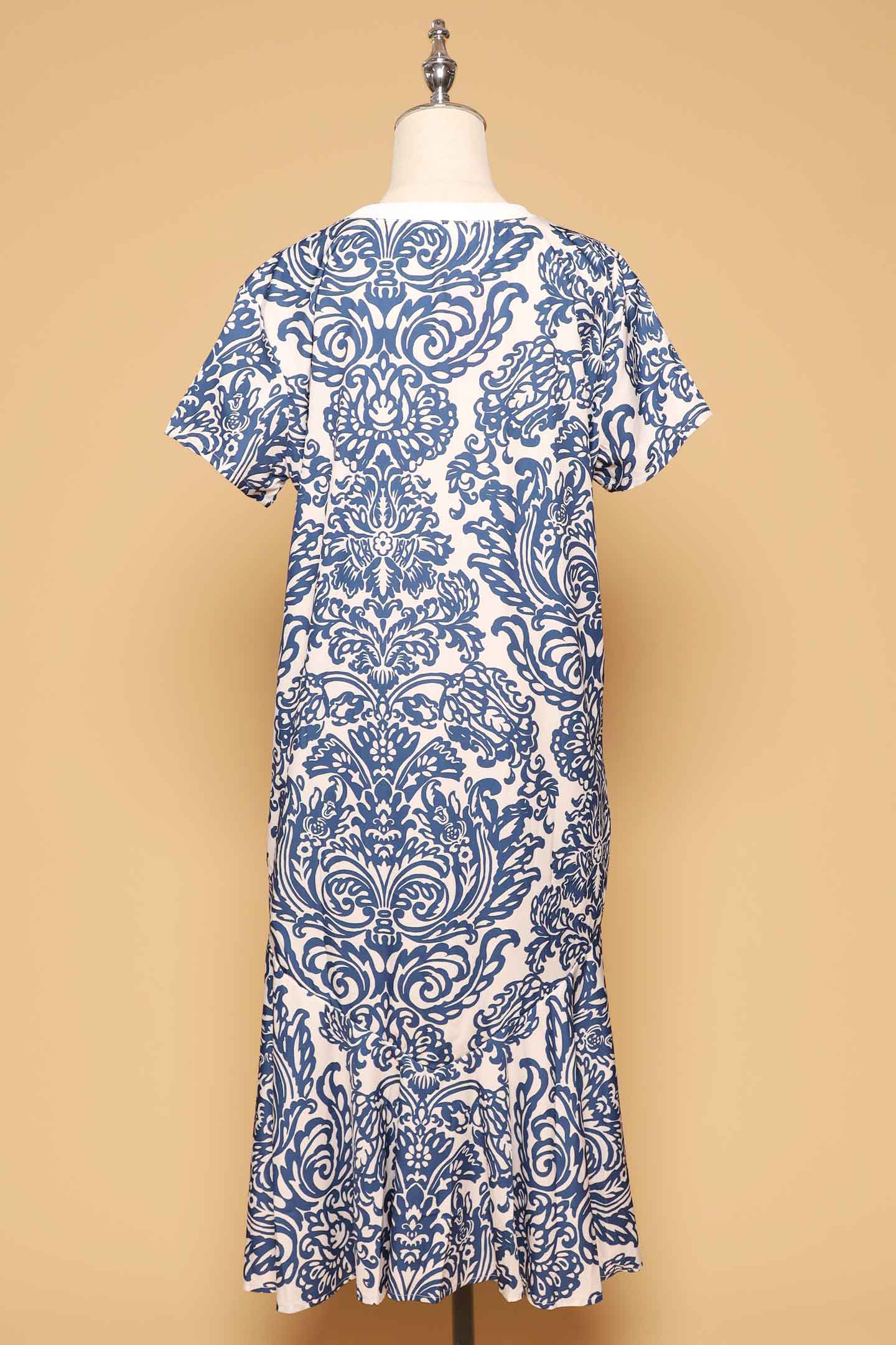 PO - Gisele Dress in Ocean Bloom