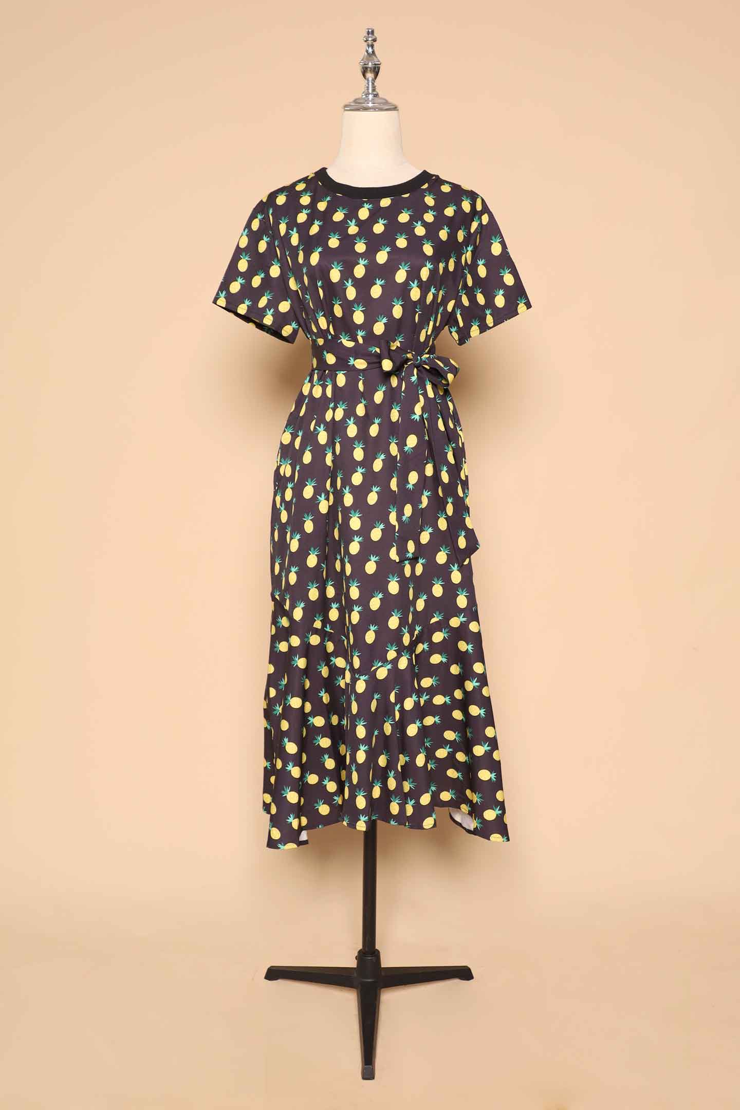 PO - Gisele Dress in Pineapple Parade