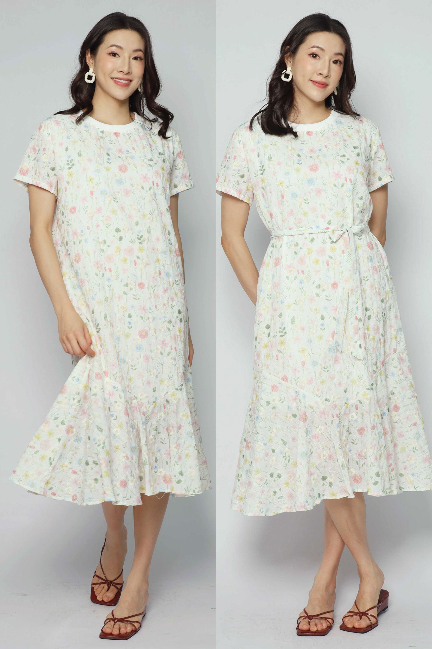 Gisele Dress in Lace Jardin