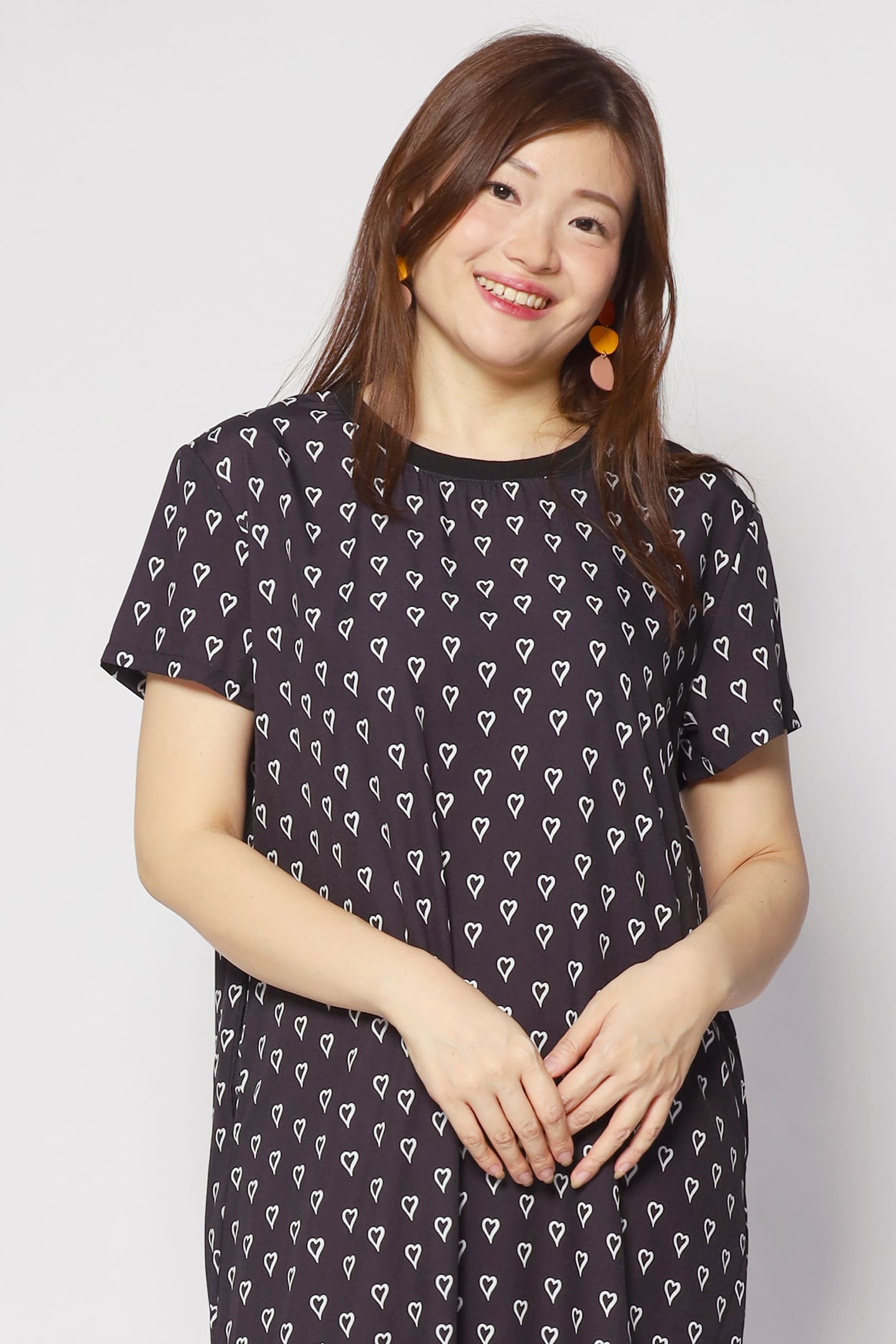 Gisele Dress in Tiny Hearts