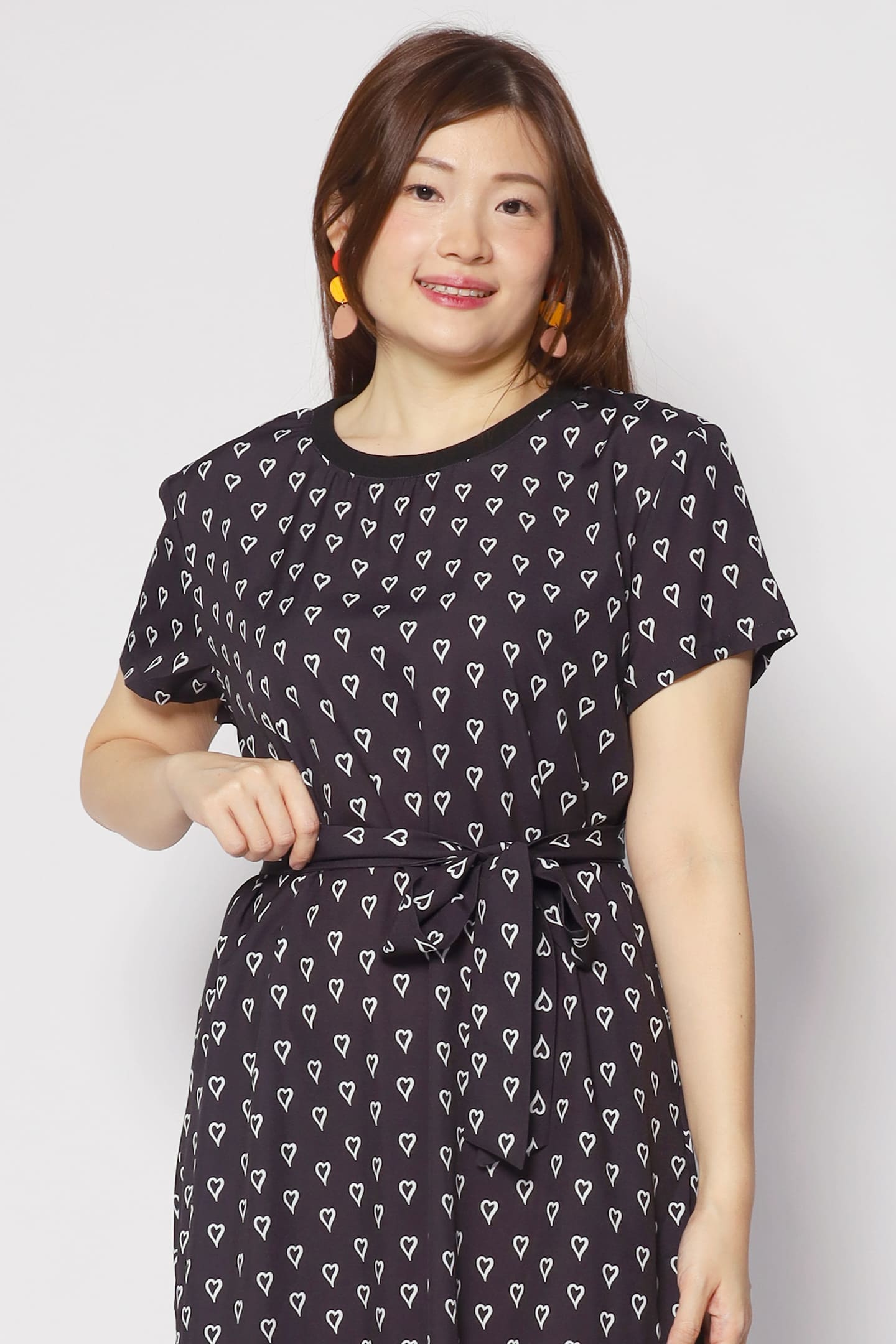 Gisele Dress in Tiny Hearts