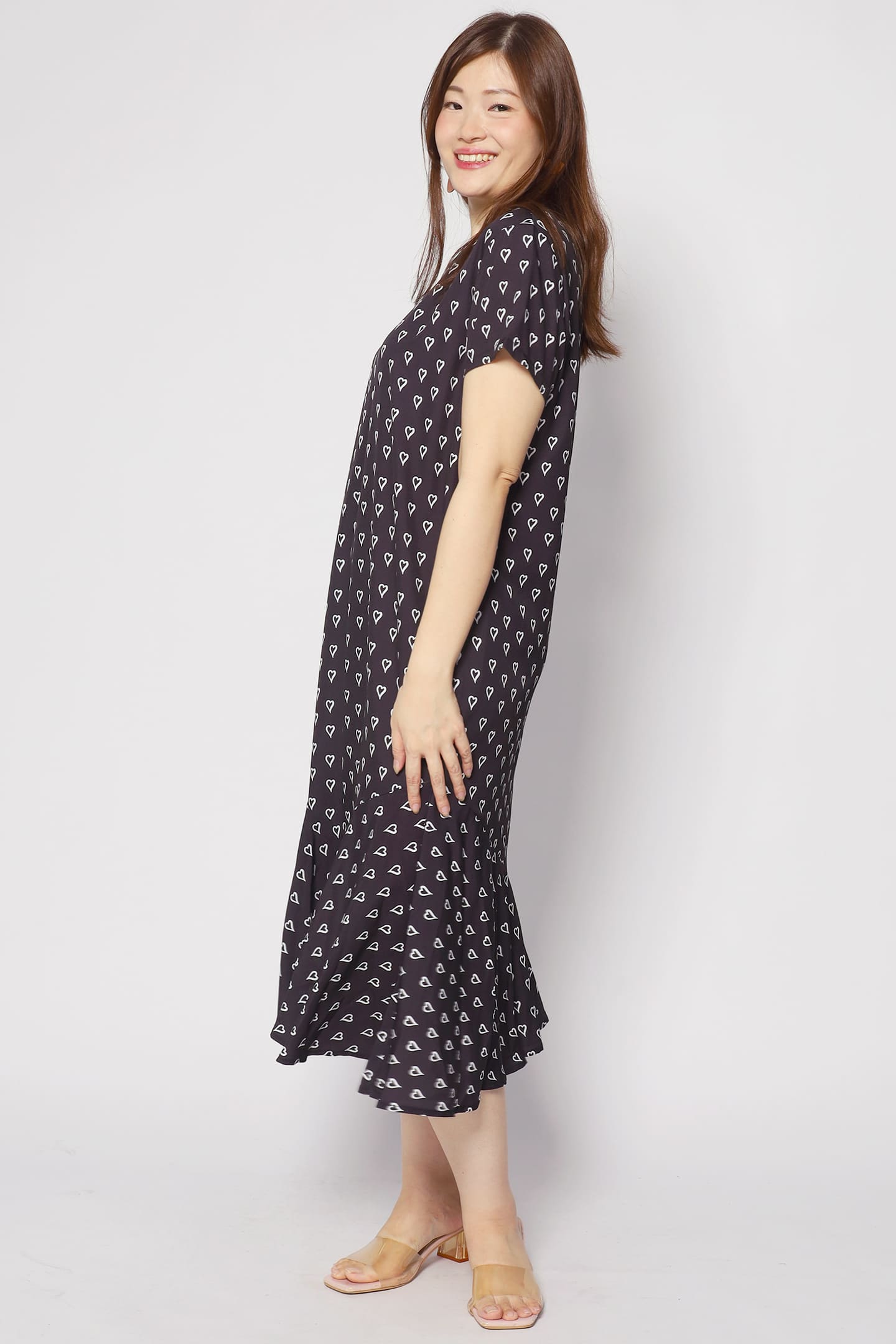 Gisele Dress in Tiny Hearts