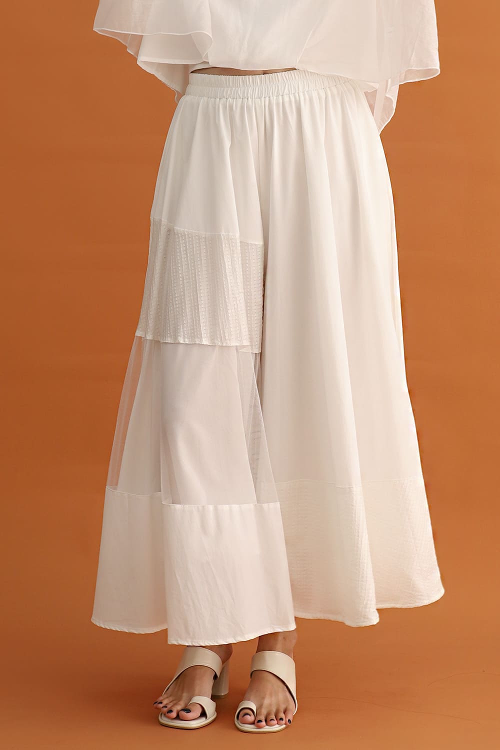 CHOSEN - Gojo Mesh Pants in White