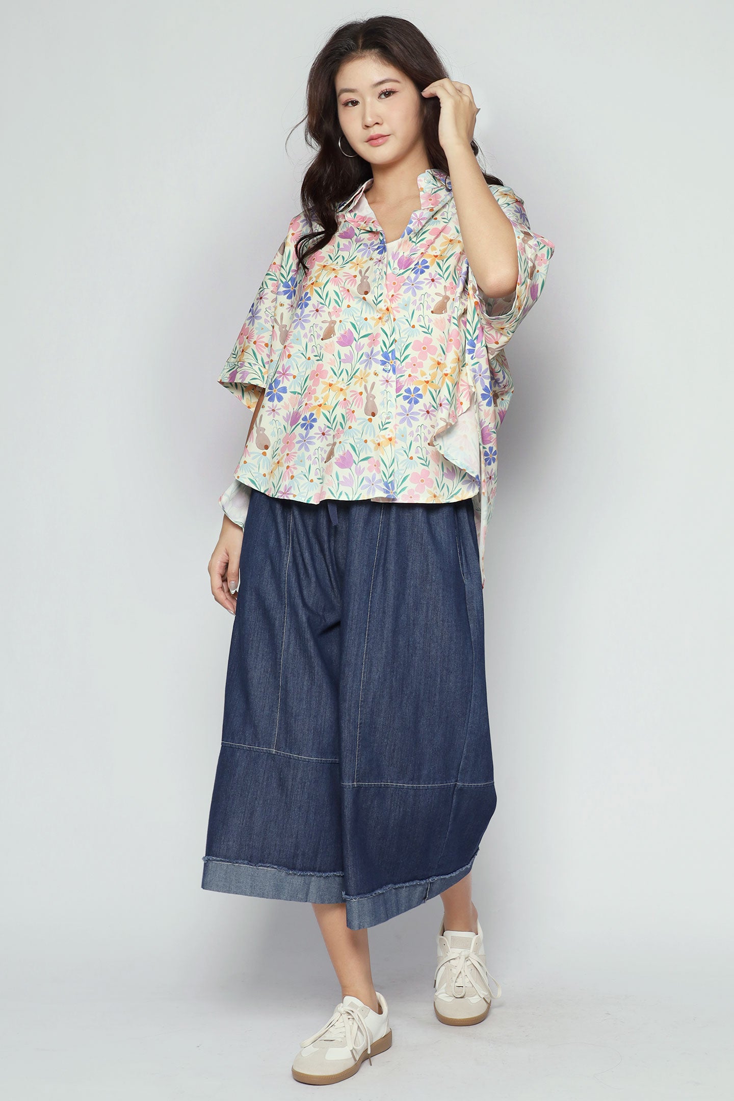 Backorders - Hans Shirt in Bloom Bunny