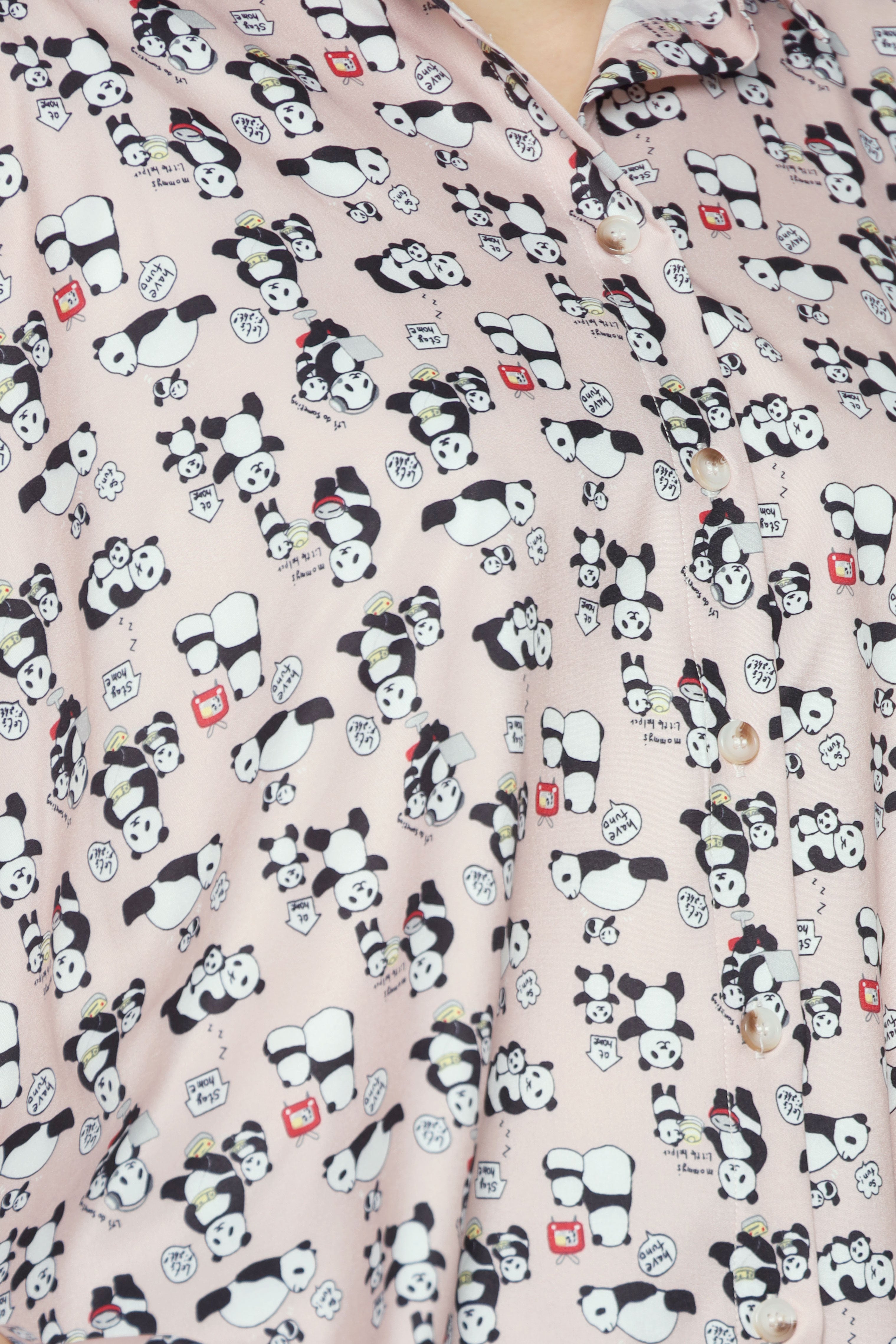 Hans Shirt in Pink Panda