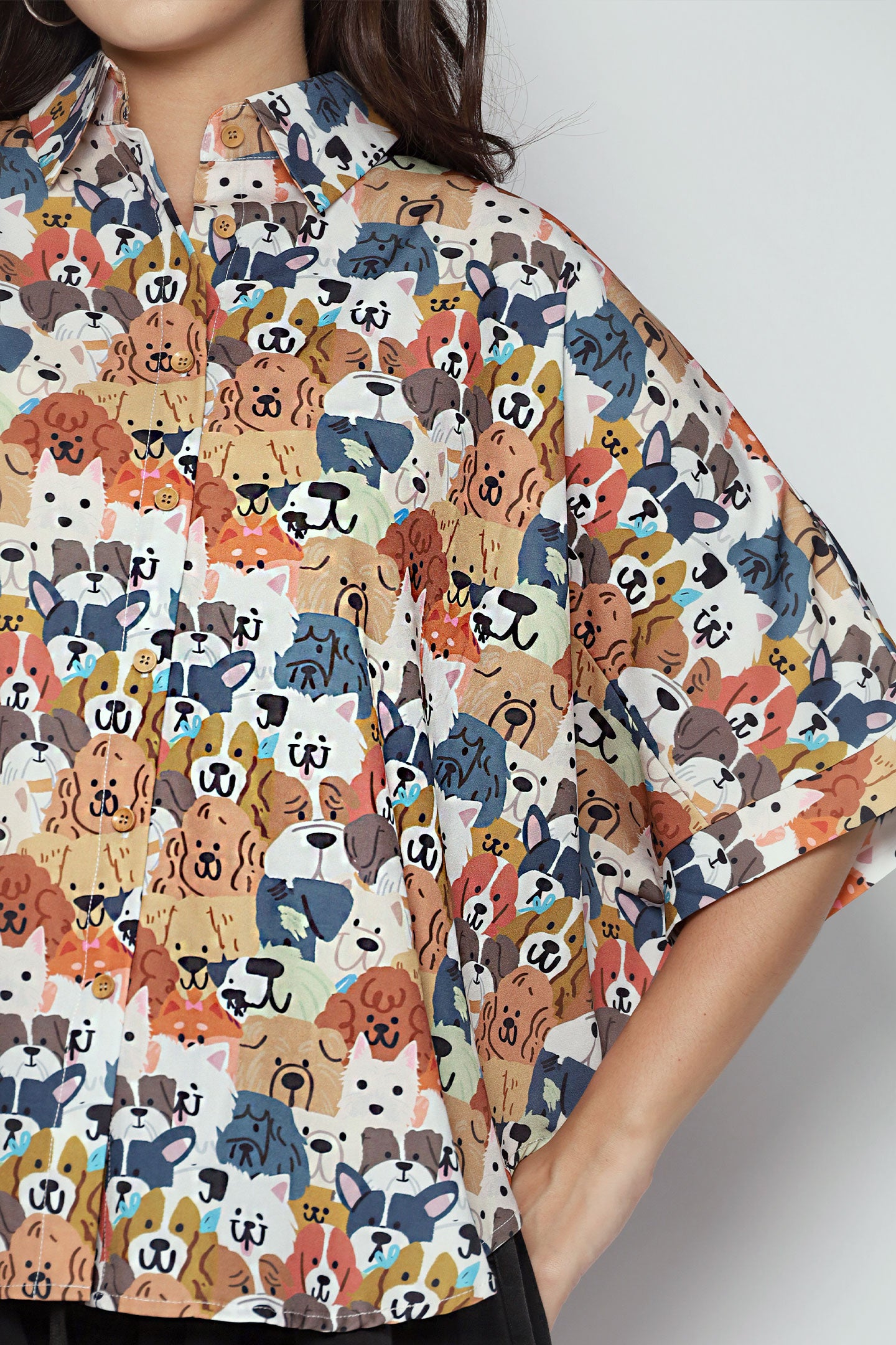Backorders - Hans Shirt in Puppy Crowd