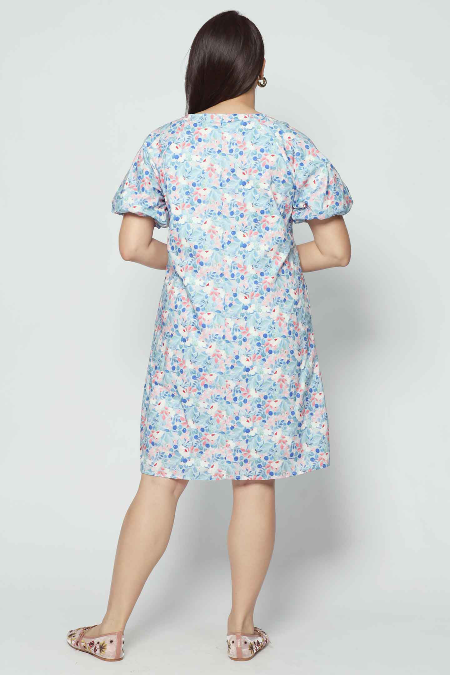 Haru Dress in Lunar Blossom