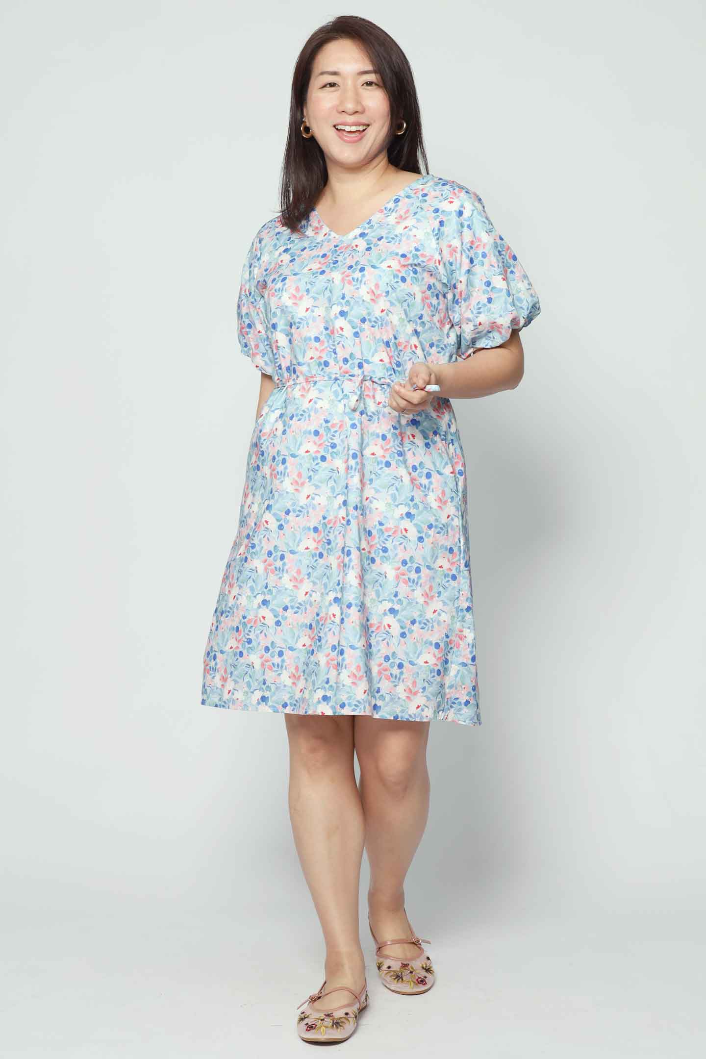 Haru Dress in Lunar Blossom