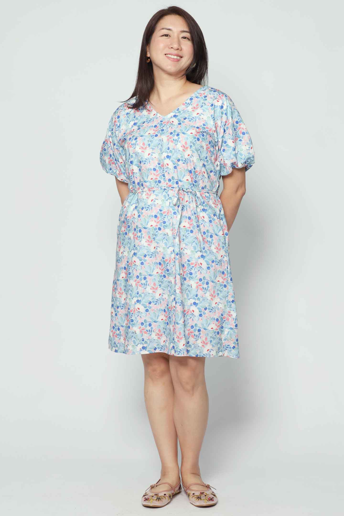 Haru Dress in Lunar Blossom