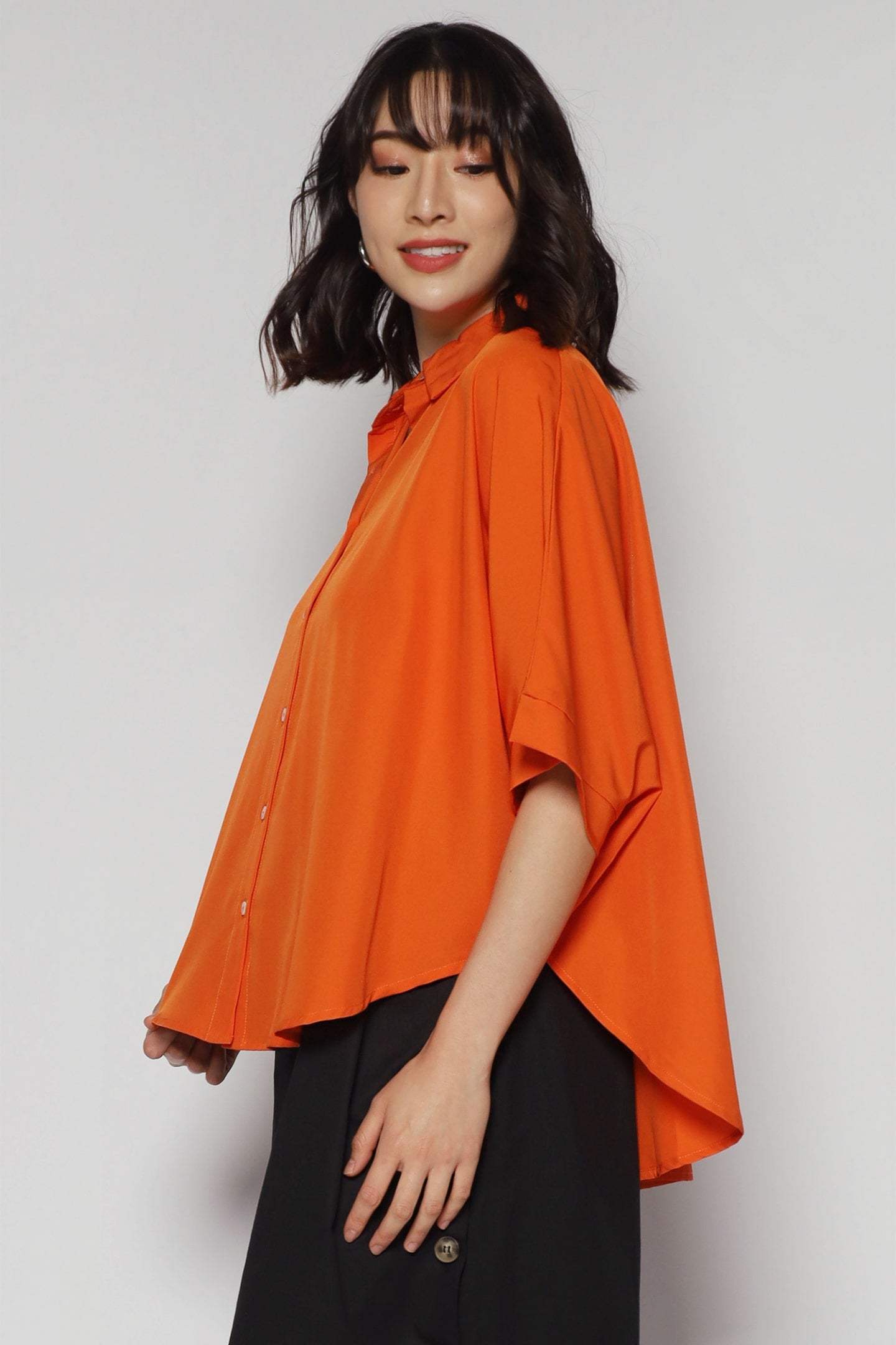 Hans Shirt in Burnt Orange