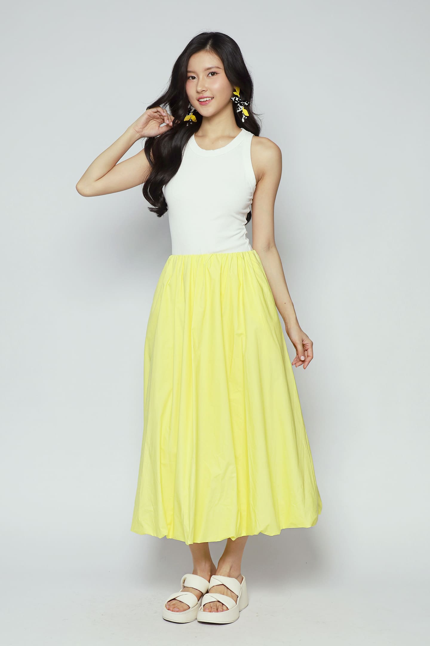 Hoka Skirt in Yellow