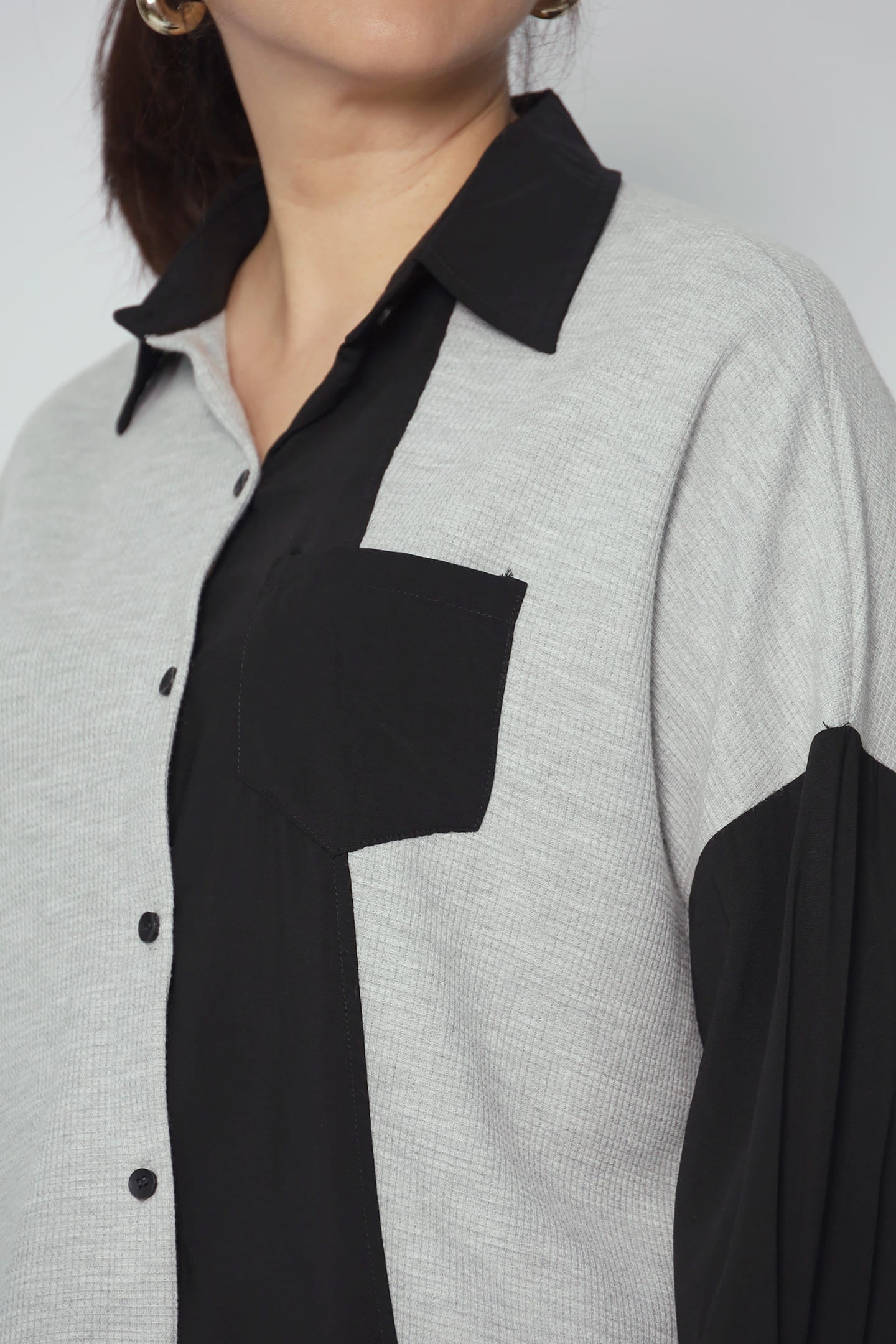 Holden Waffle Colourblock Shirt