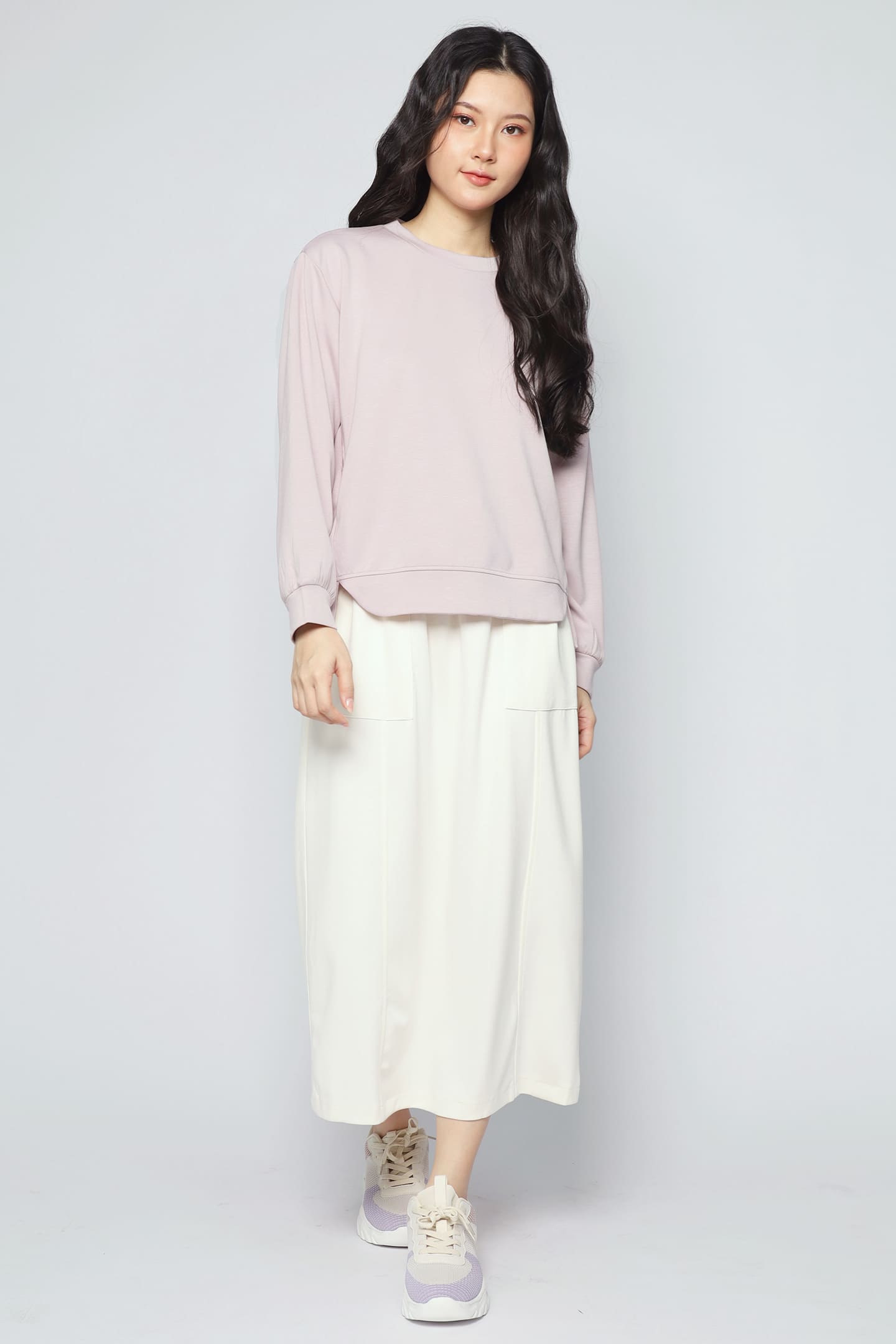 JOY - Holiday Mode Pullover in Pink