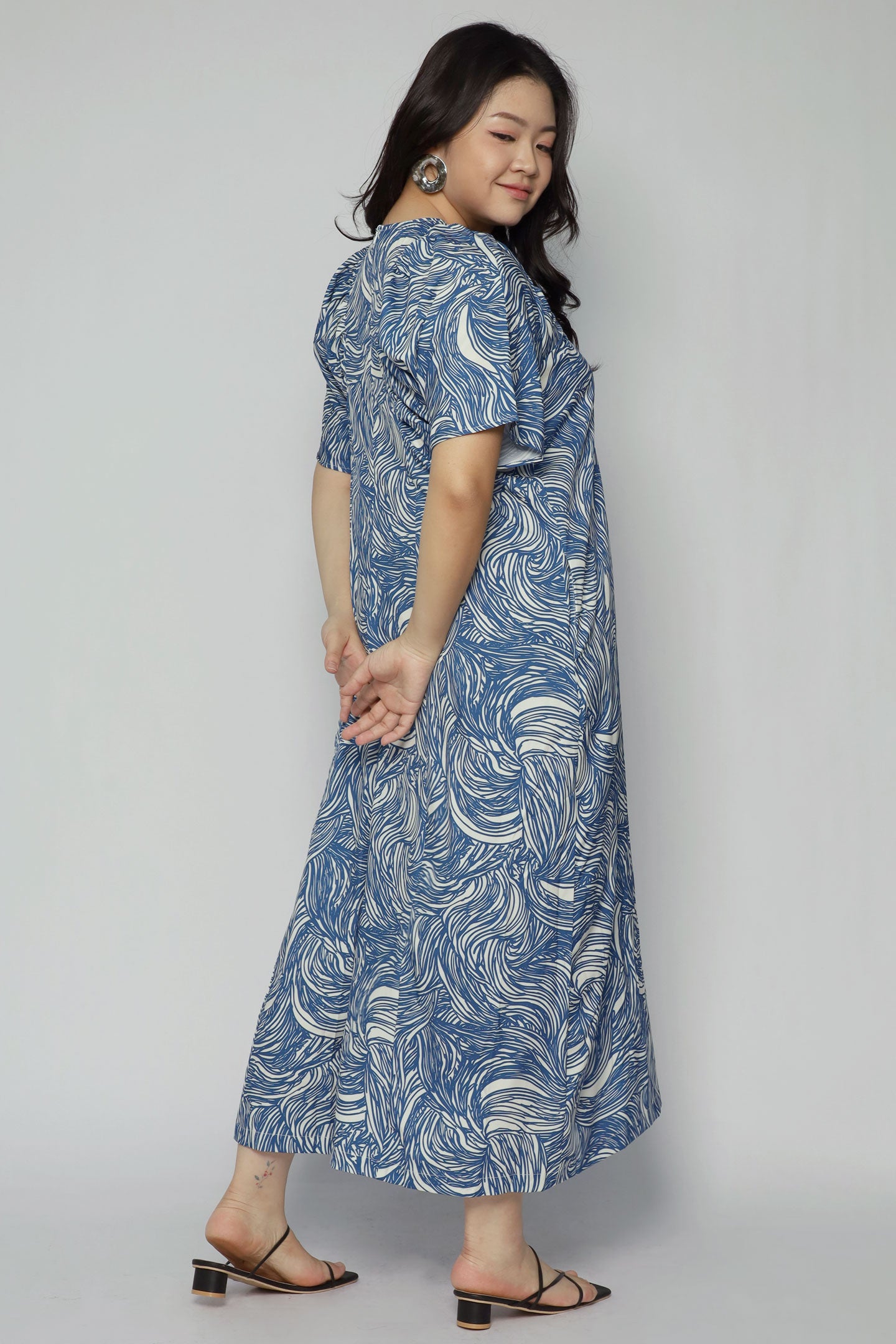 Houston Jumpsuit in Blue Current
