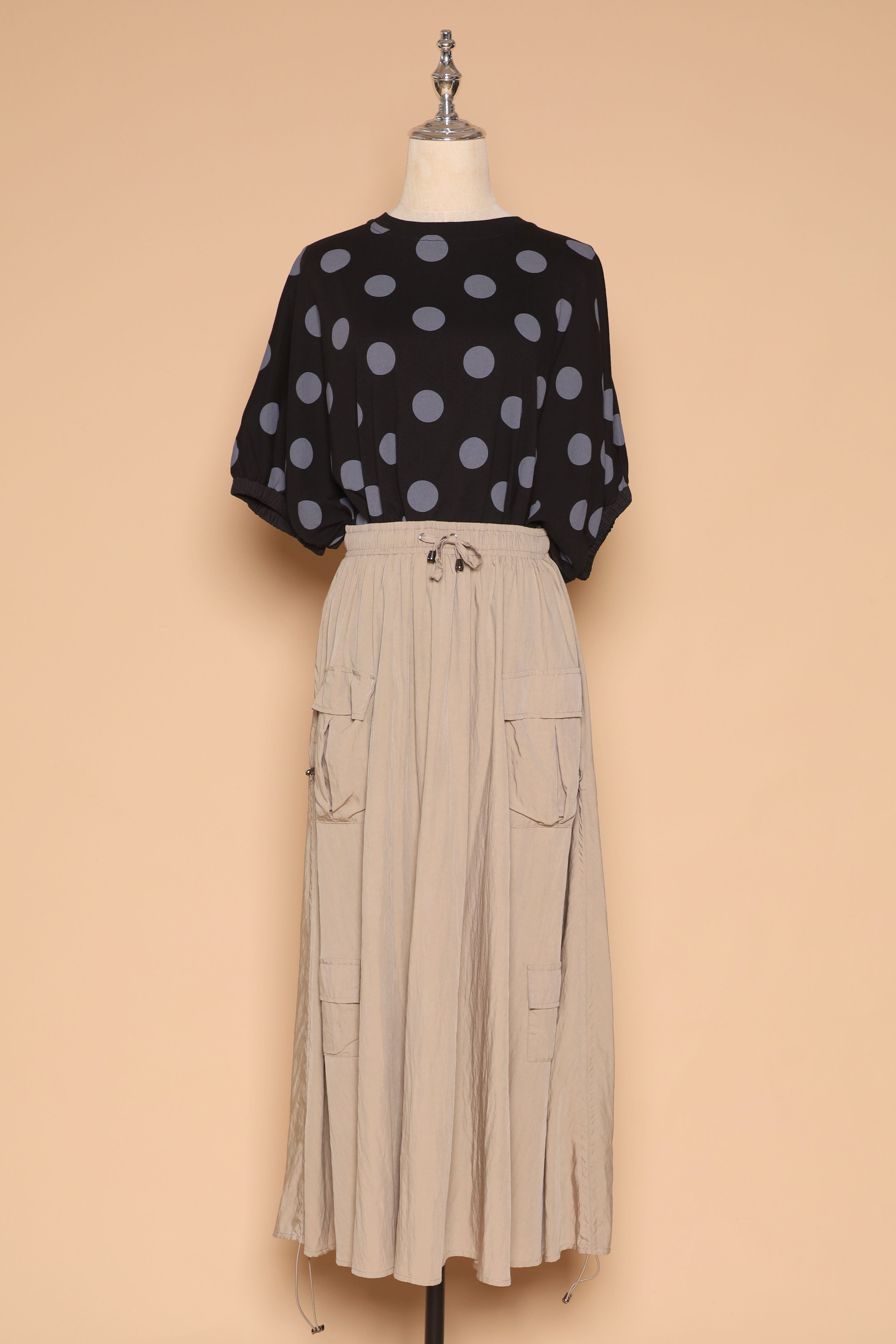 PO - Hyuna Cargo Skirt in Khaki
