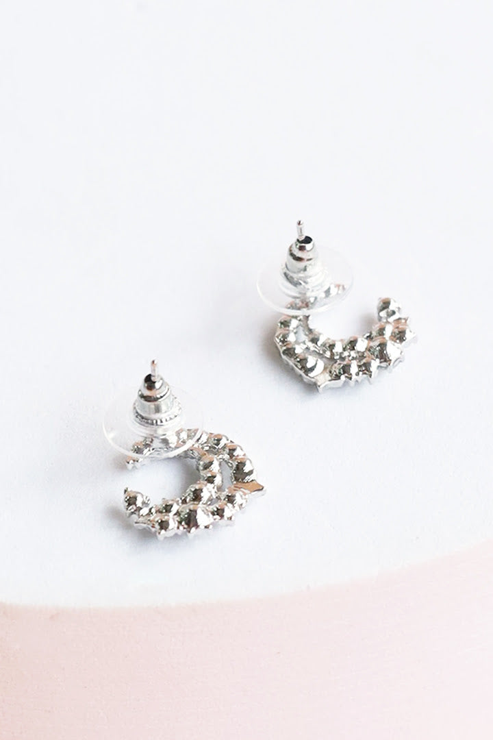 Dazzling Moon Earrings