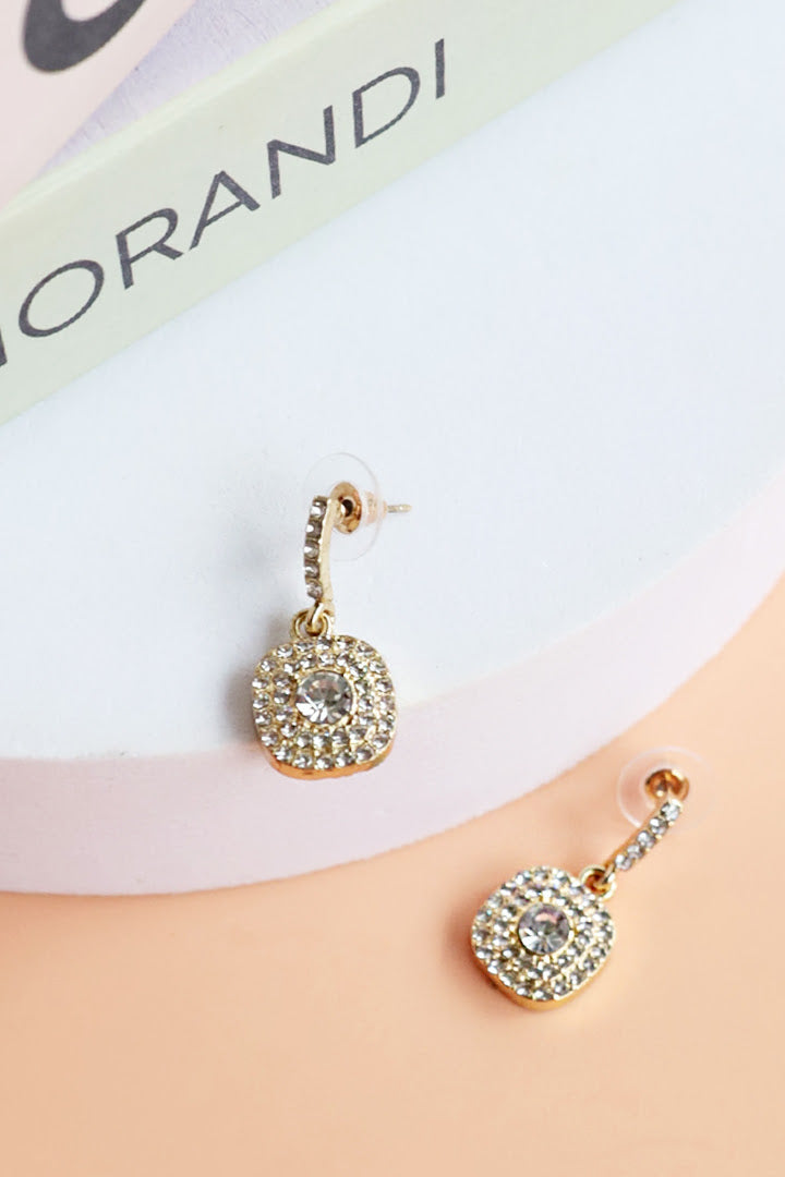 Gold Pendent Earrings